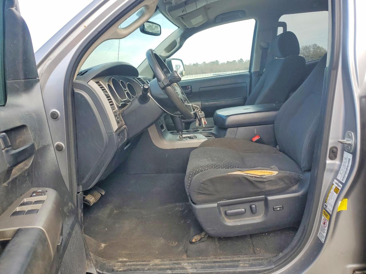 2012 Toyota Tundra Double Cab Sr5 Silver vin: 5TFRY5F11CX127252