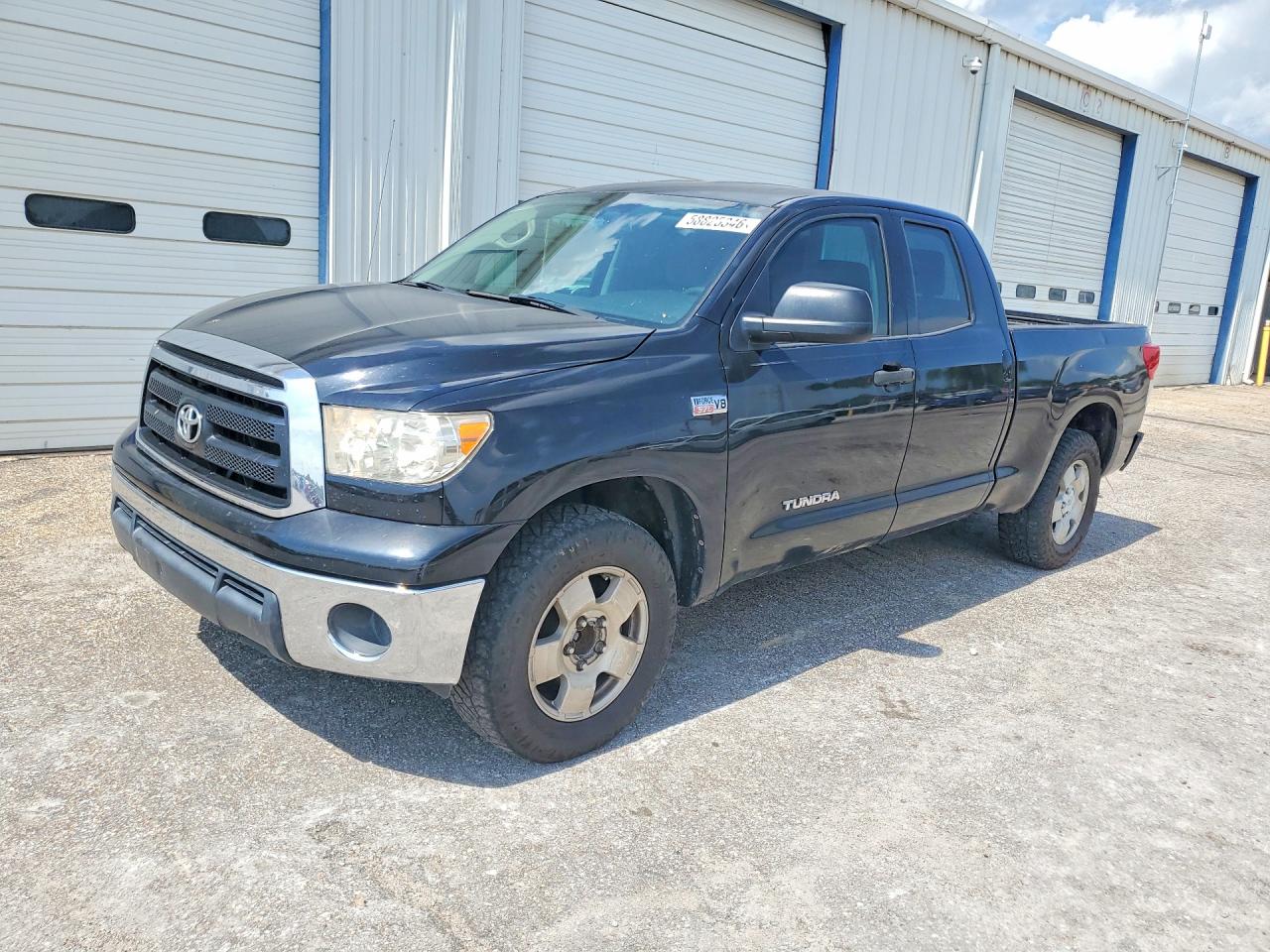2013 Toyota Tundra Double Cab Sr5 Black vin: 5TFRY5F11DX133697