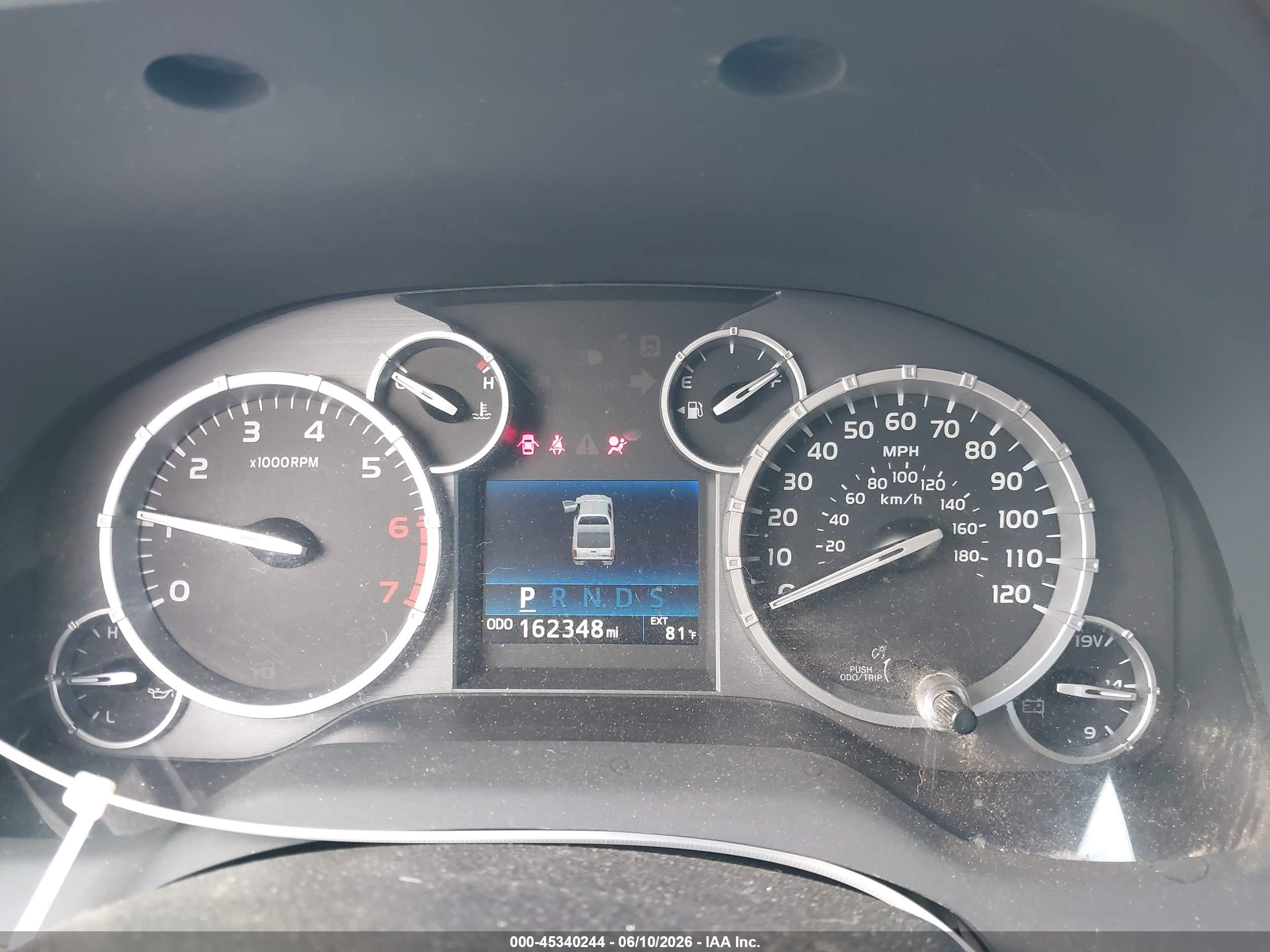 2015 Toyota Tundra Sr5 5.7l V8 Blue vin: 5TFRY5F11FX182725