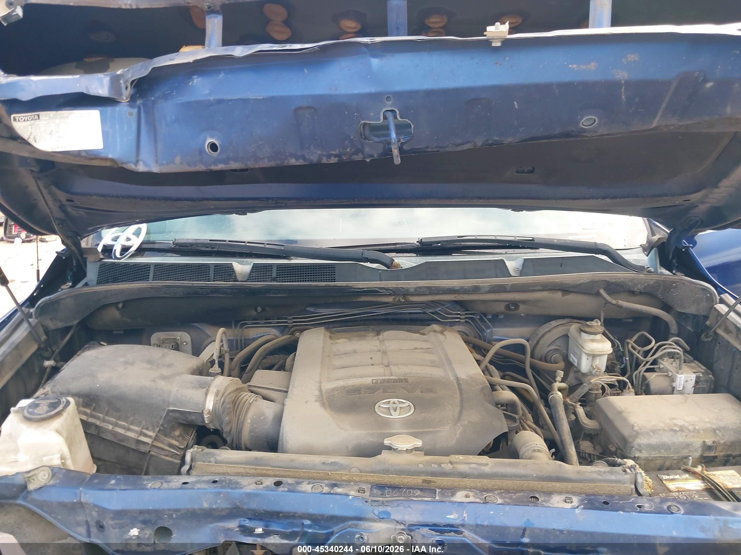 2015 Toyota Tundra Sr5 5.7l V8 Blue vin: 5TFRY5F11FX182725