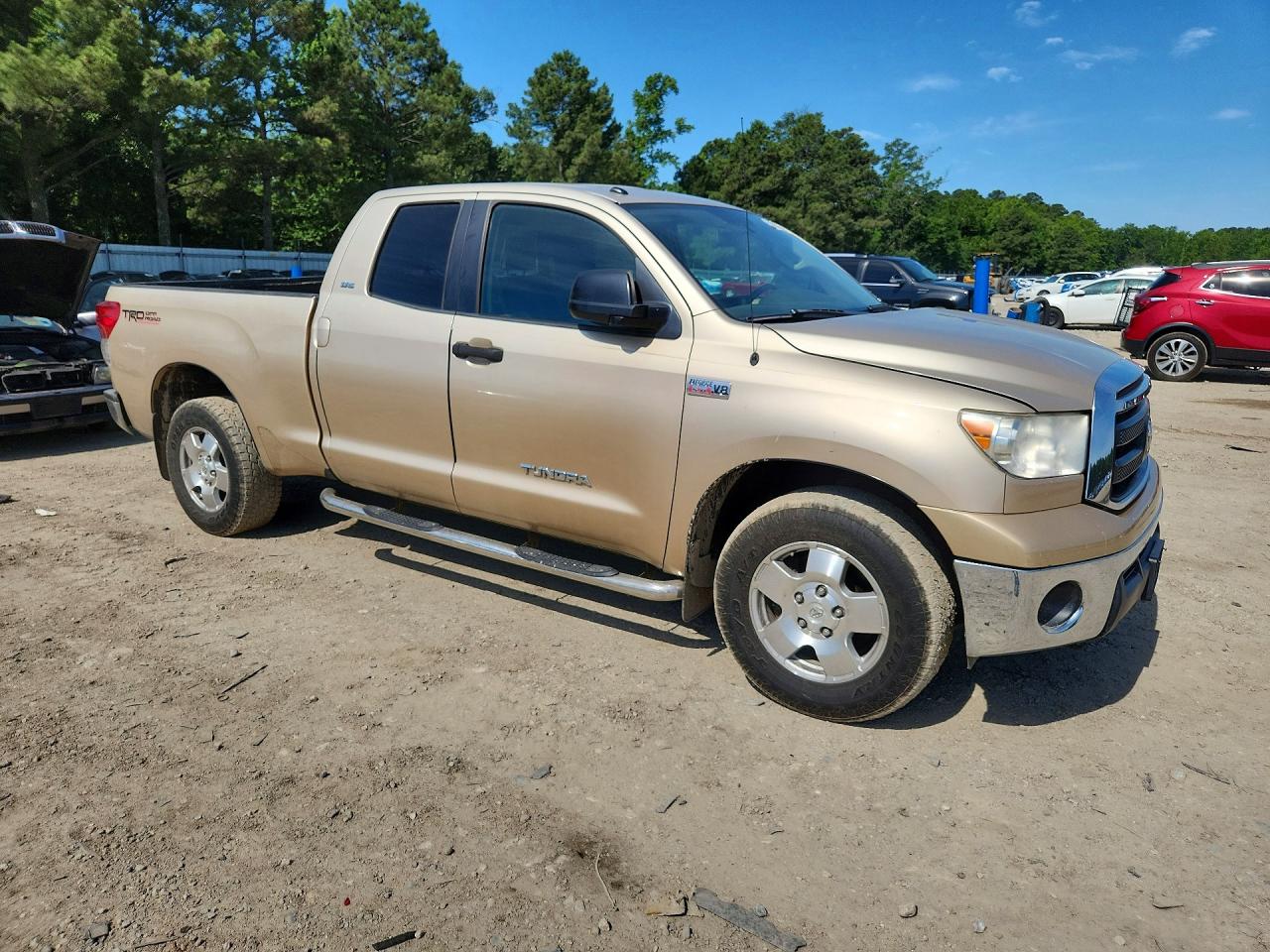2010 Toyota Tundra Gold vin: 5TFRY5F12AX082769