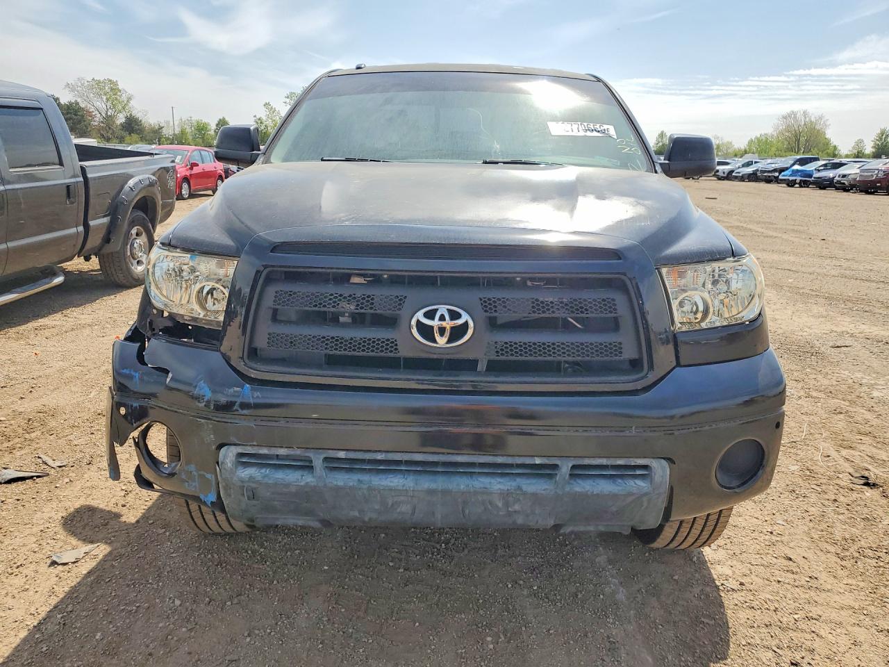 2010 Toyota Tundra Double Cab Sr5 Black vin: 5TFRY5F12AX085848