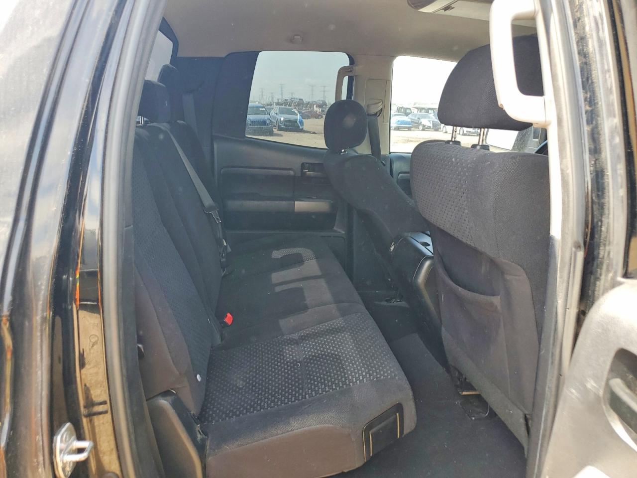 2010 Toyota Tundra Double Cab Sr5 Black vin: 5TFRY5F12AX085848