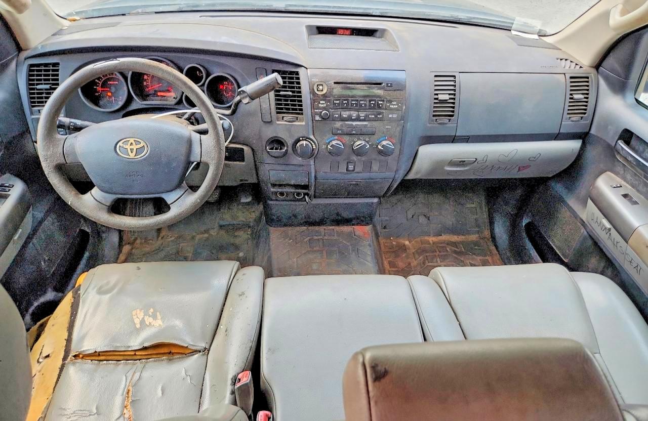 2010 Toyota Tundra Double Cab Sr5 Black vin: 5TFRY5F12AX088944