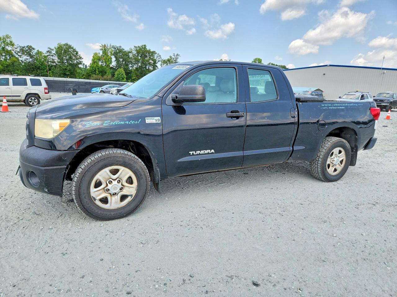 2010 Toyota Tundra Double Cab Sr5 Black vin: 5TFRY5F12AX088944