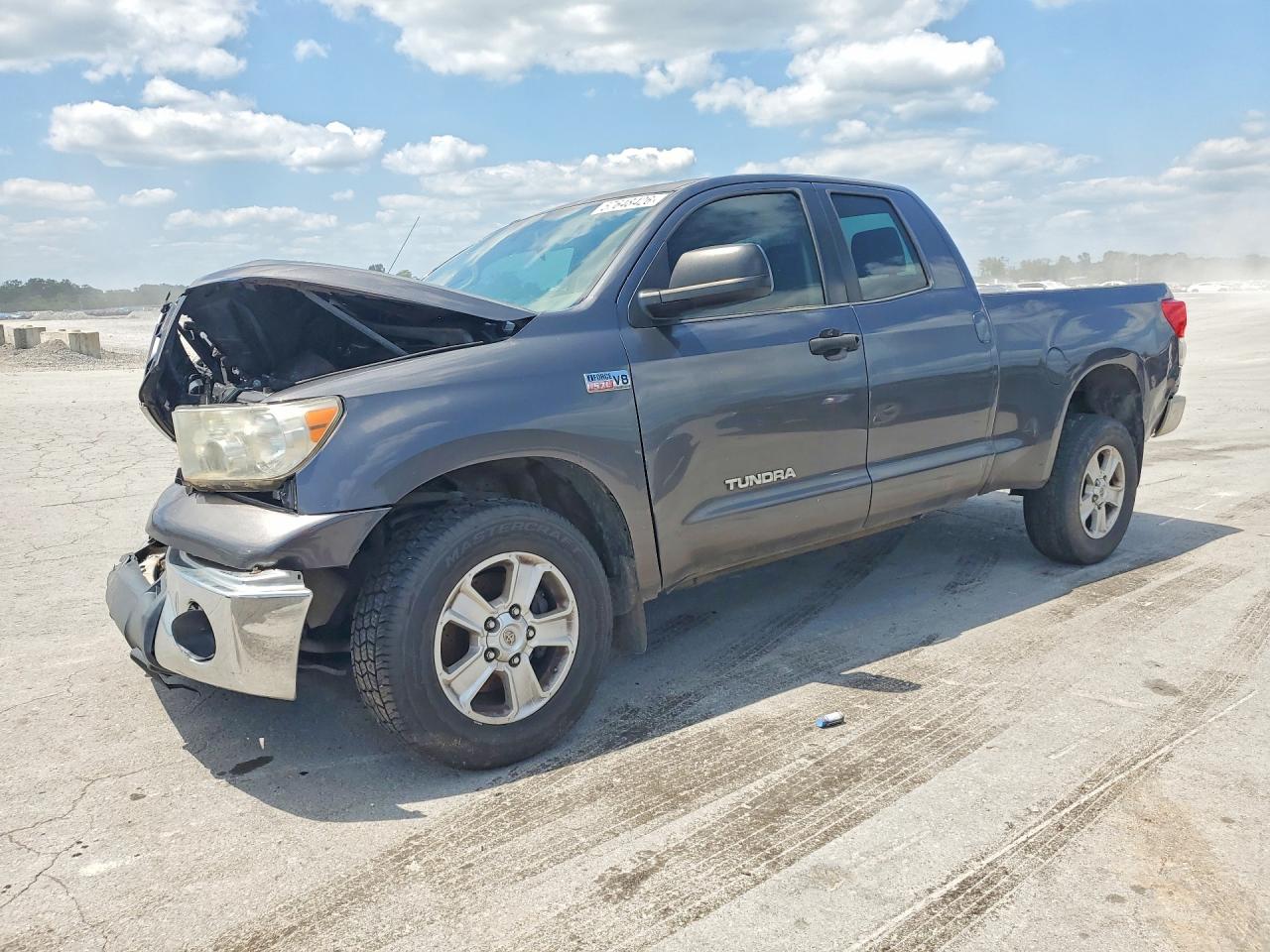 2013 Toyota Tundra Double Cab Sr5 Gray vin: 5TFRY5F12DX146457