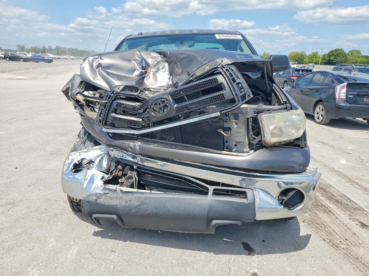 2013 Toyota Tundra Double Cab Sr5 Gray vin: 5TFRY5F12DX146457