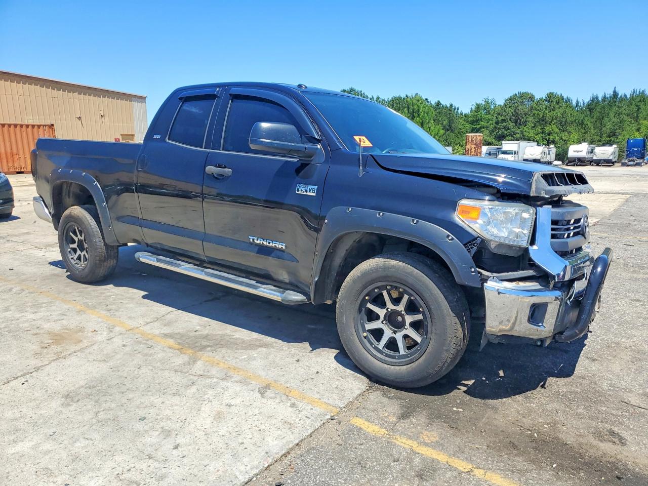 2015 Toyota Tundra Sr5 Black vin: 5TFRY5F12FX175959