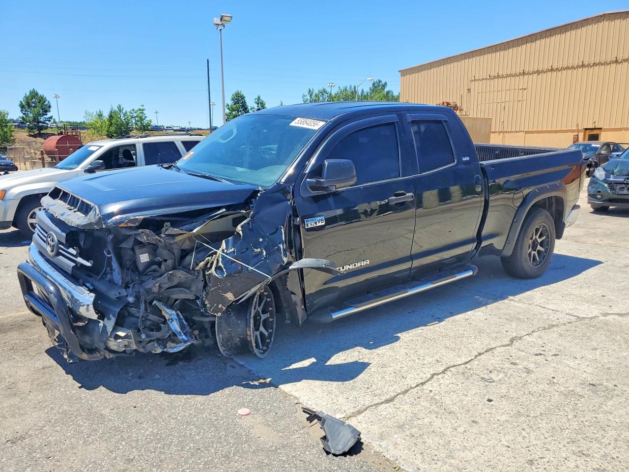 2015 Toyota Tundra Sr5 Black vin: 5TFRY5F12FX175959