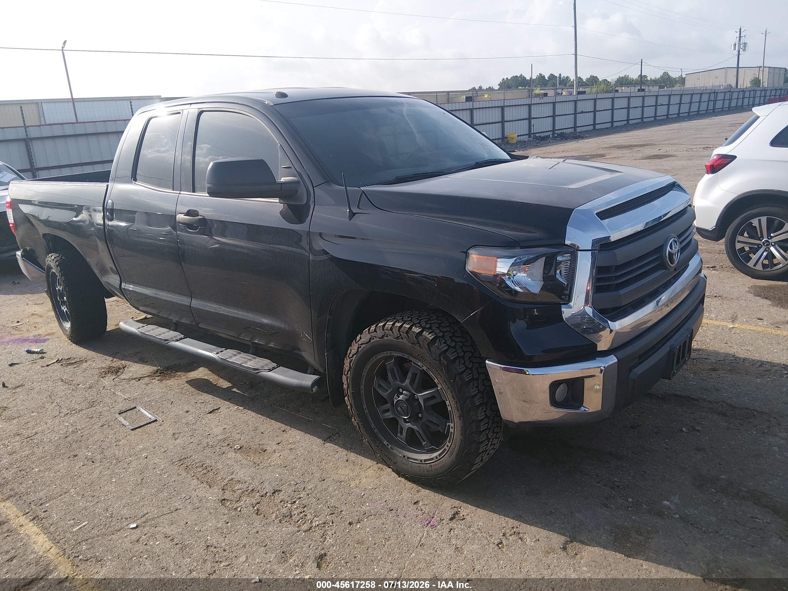 2015 Toyota Tundra Sr5 5.7l V8 Black vin: 5TFRY5F12FX191904