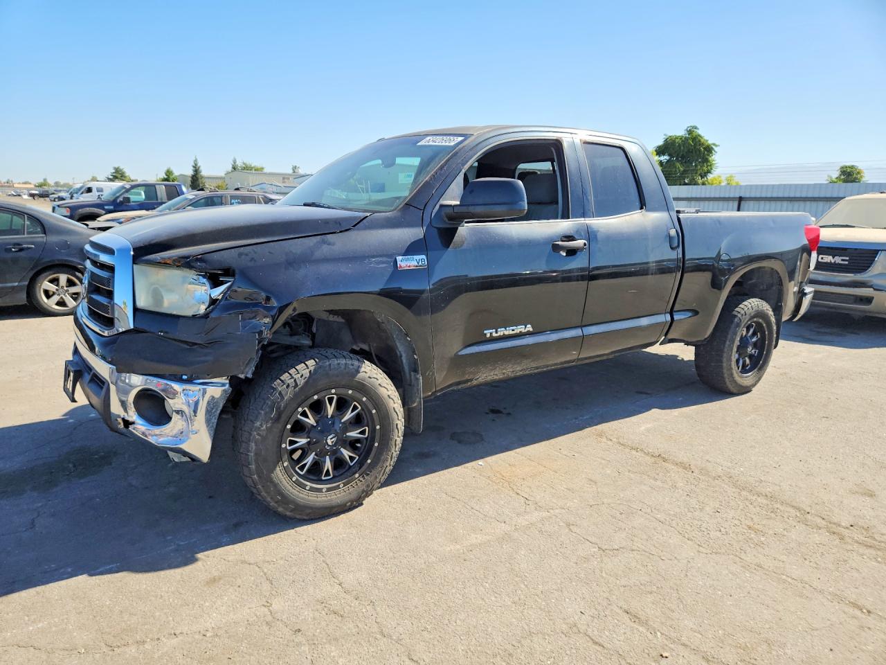 2012 Toyota Tundra Double Cab Sr5 Black vin: 5TFRY5F13CX118908