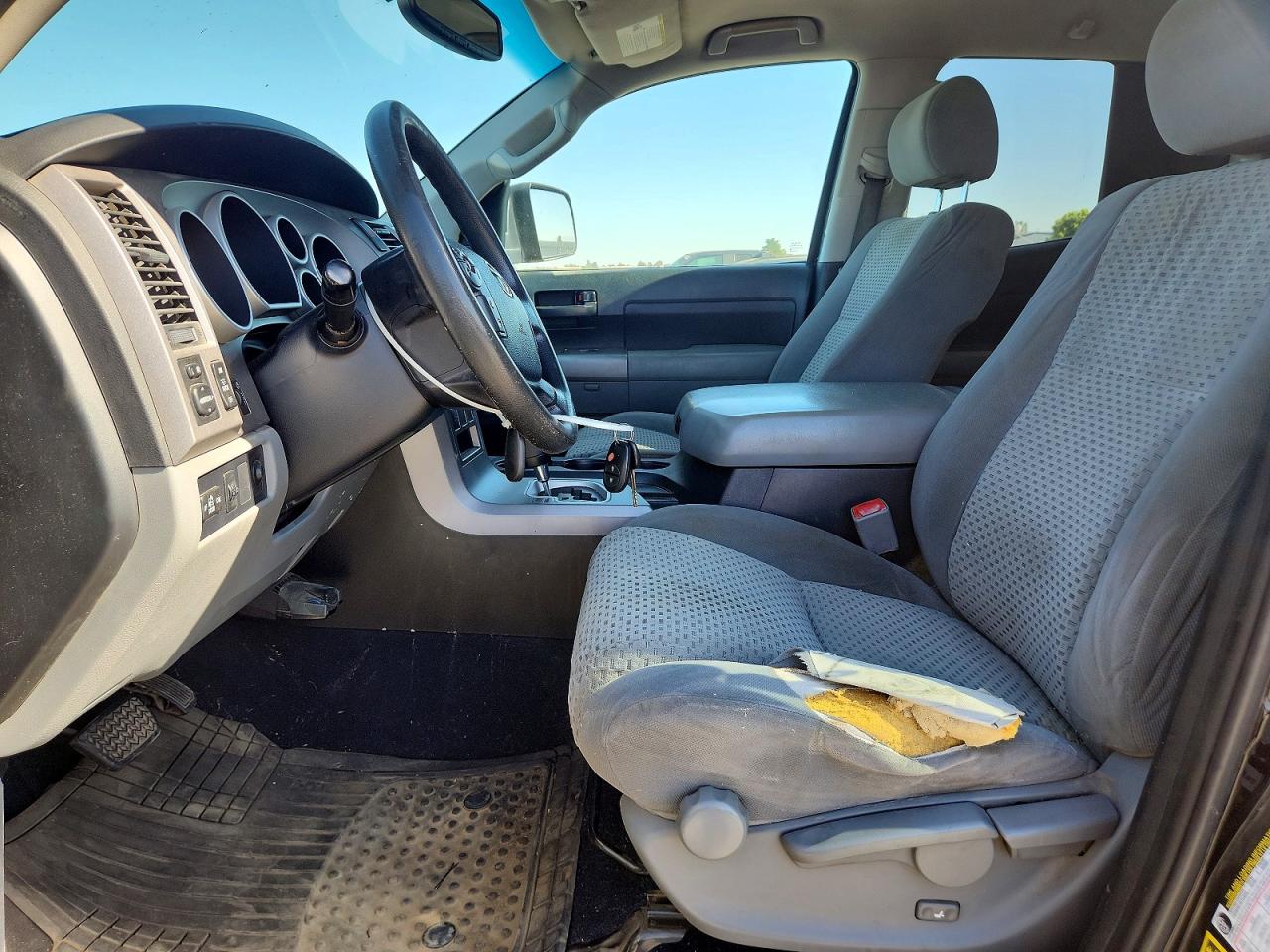 2012 Toyota Tundra Double Cab Sr5 Black vin: 5TFRY5F13CX118908