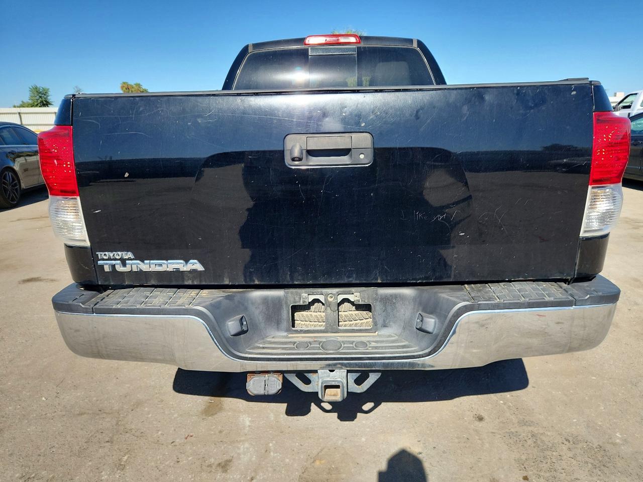 2012 Toyota Tundra Double Cab Sr5 Black vin: 5TFRY5F13CX118908