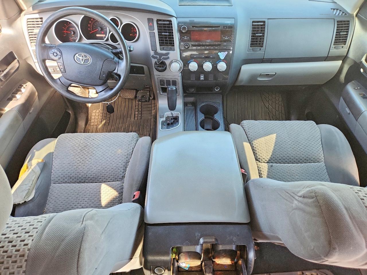 2012 Toyota Tundra Double Cab Sr5 Black vin: 5TFRY5F13CX118908