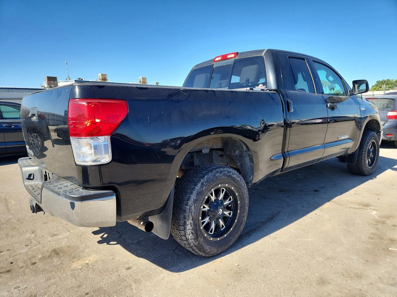 2012 Toyota Tundra Double Cab Sr5 Black vin: 5TFRY5F13CX118908
