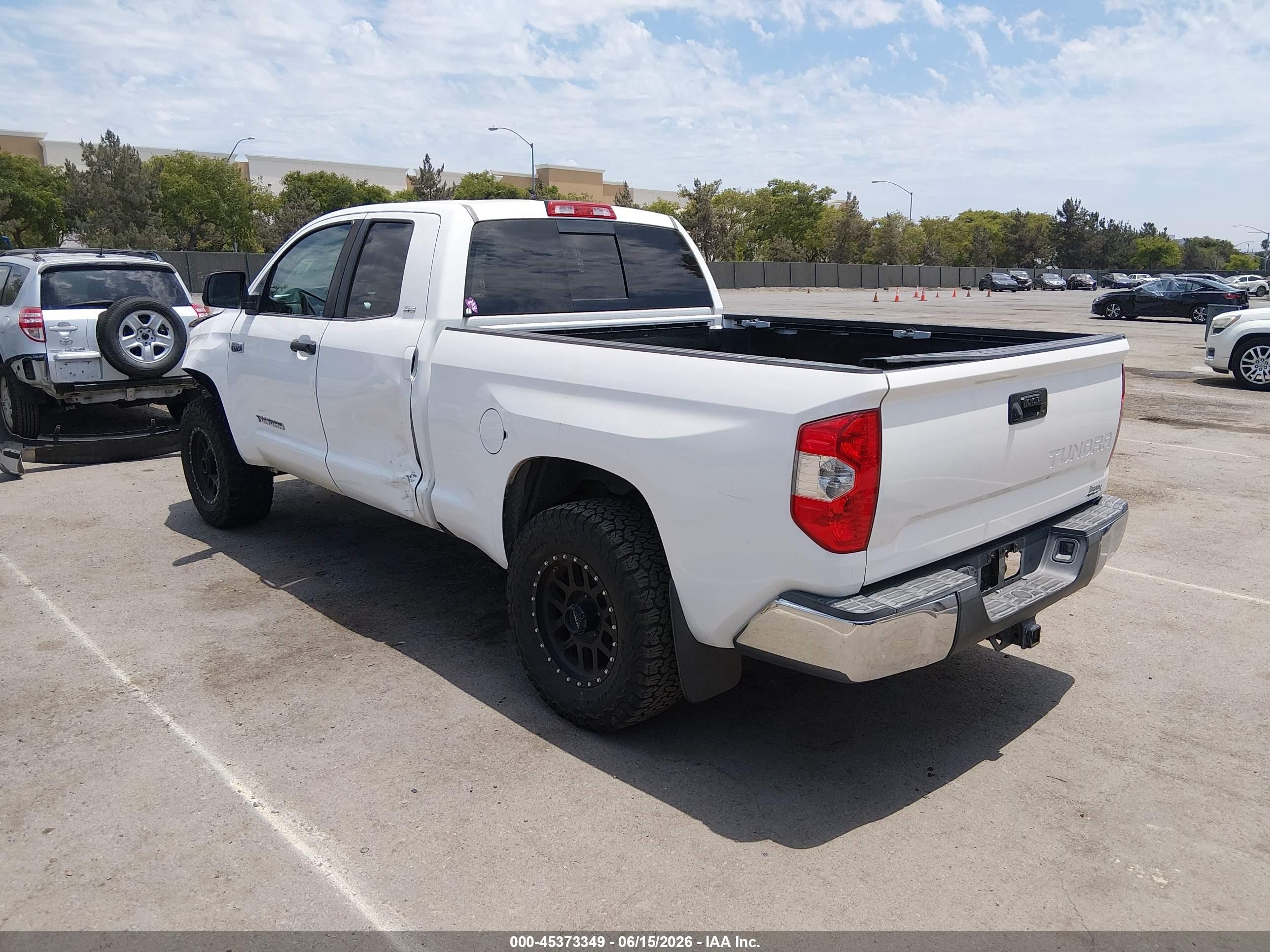 2014 Toyota Tundra Sr5 5.7l V8 Белый vin: 5TFRY5F13EX147585