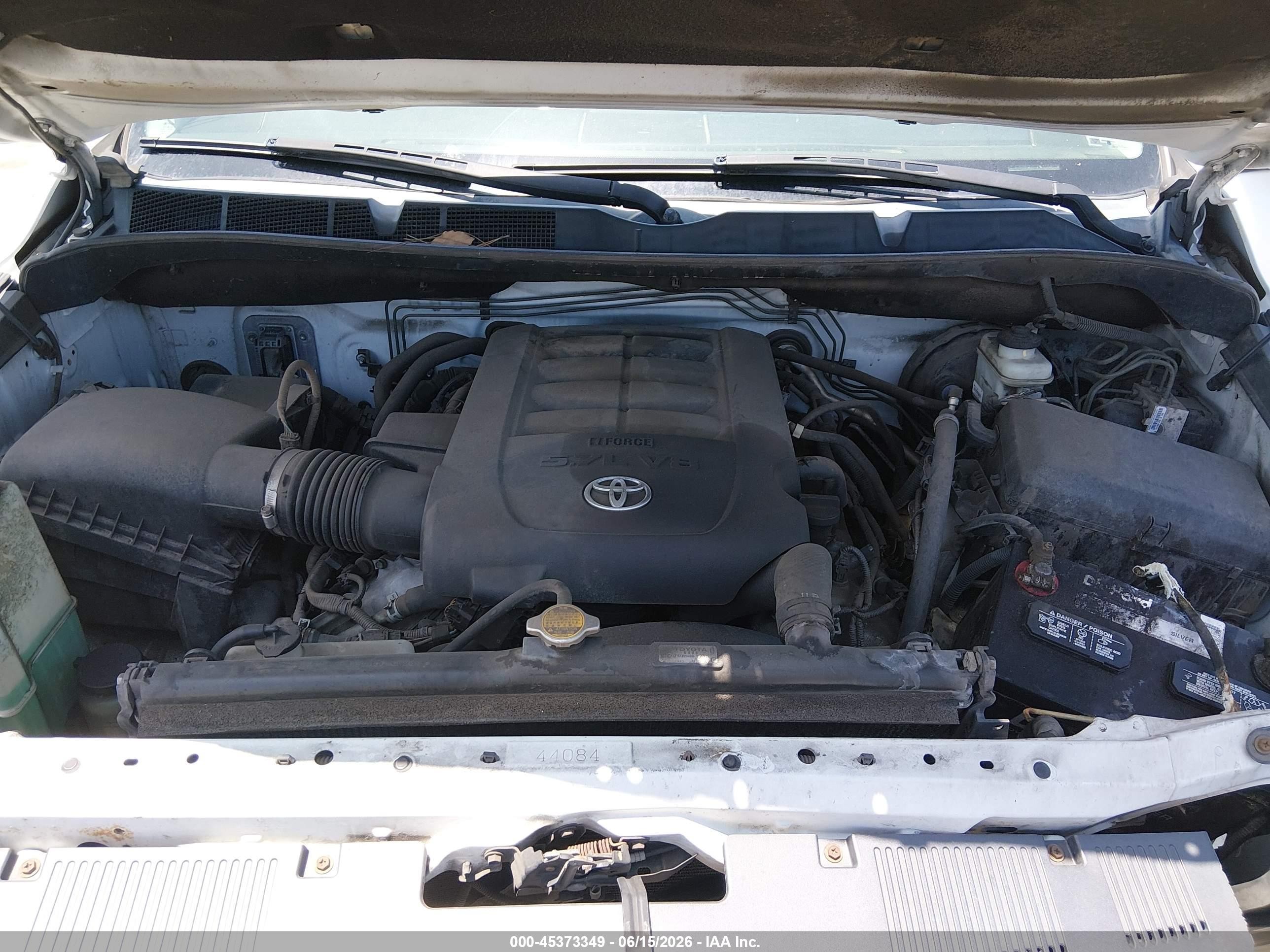 2014 Toyota Tundra Sr5 5.7l V8 Белый vin: 5TFRY5F13EX147585
