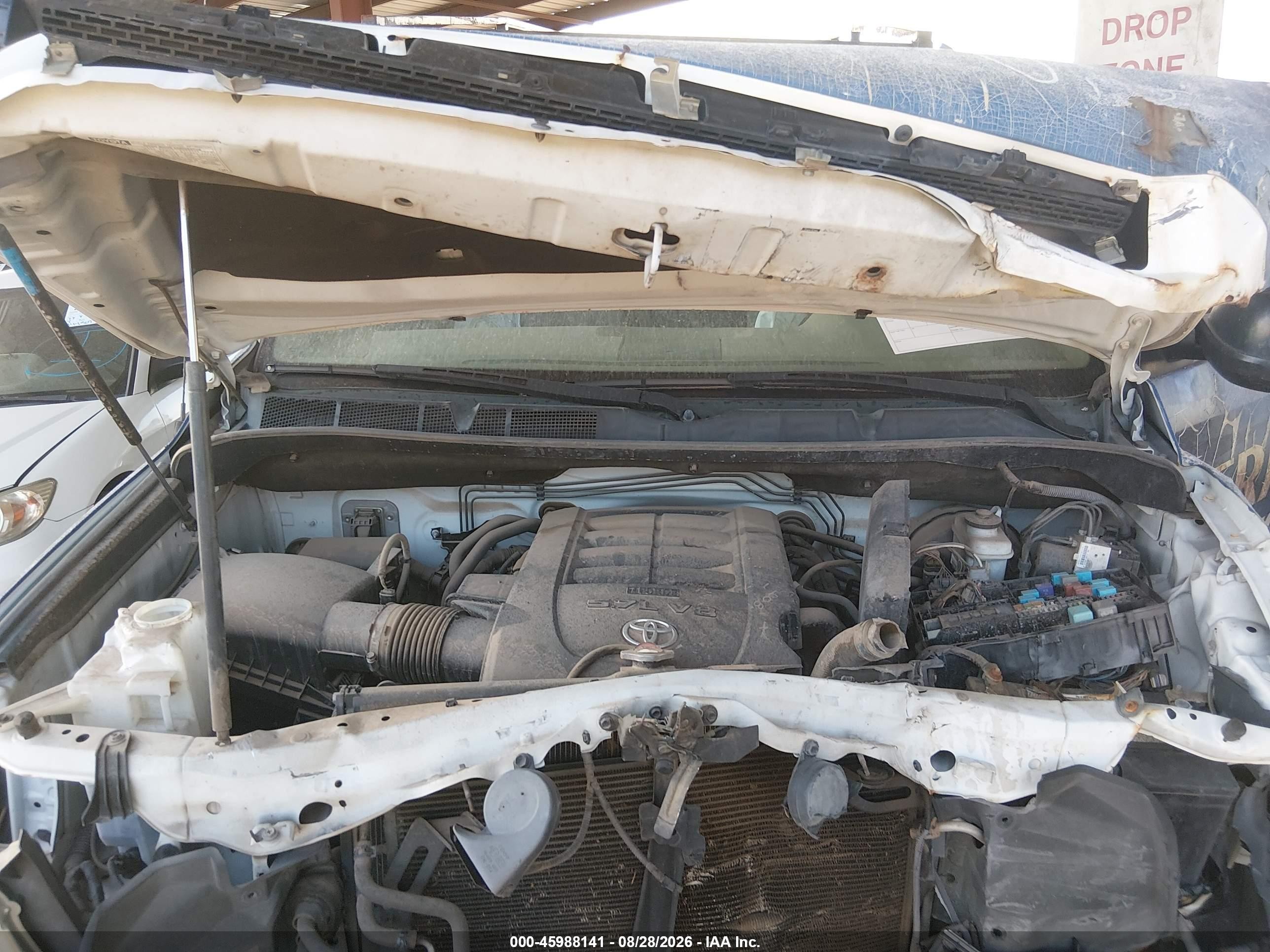 2014 Toyota Tundra Sr5 5.7l V8 Blue vin: 5TFRY5F13EX156691