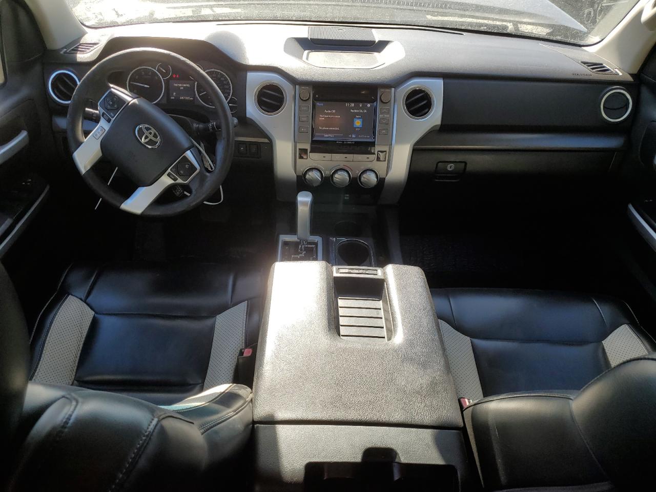 2014 Toyota Tundra Double Cab Sr Black vin: 5TFRY5F13EX161261