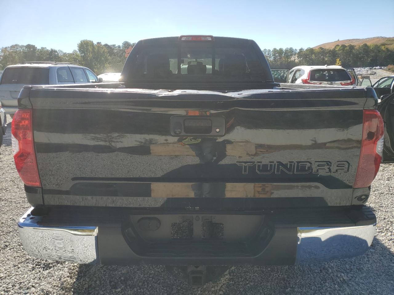 2014 Toyota Tundra Double Cab Sr Black vin: 5TFRY5F13EX161261