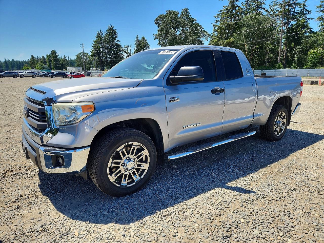 2014 Toyota Tundra Sr5 Silver vin: 5TFRY5F13EX170171