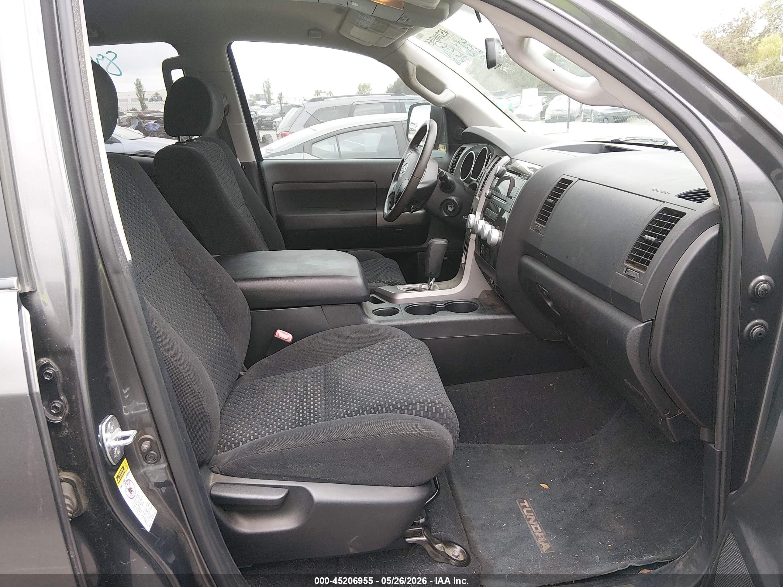 2011 Toyota Tundra Grade 5.7l V8 Gray vin: 5TFRY5F14BX104725