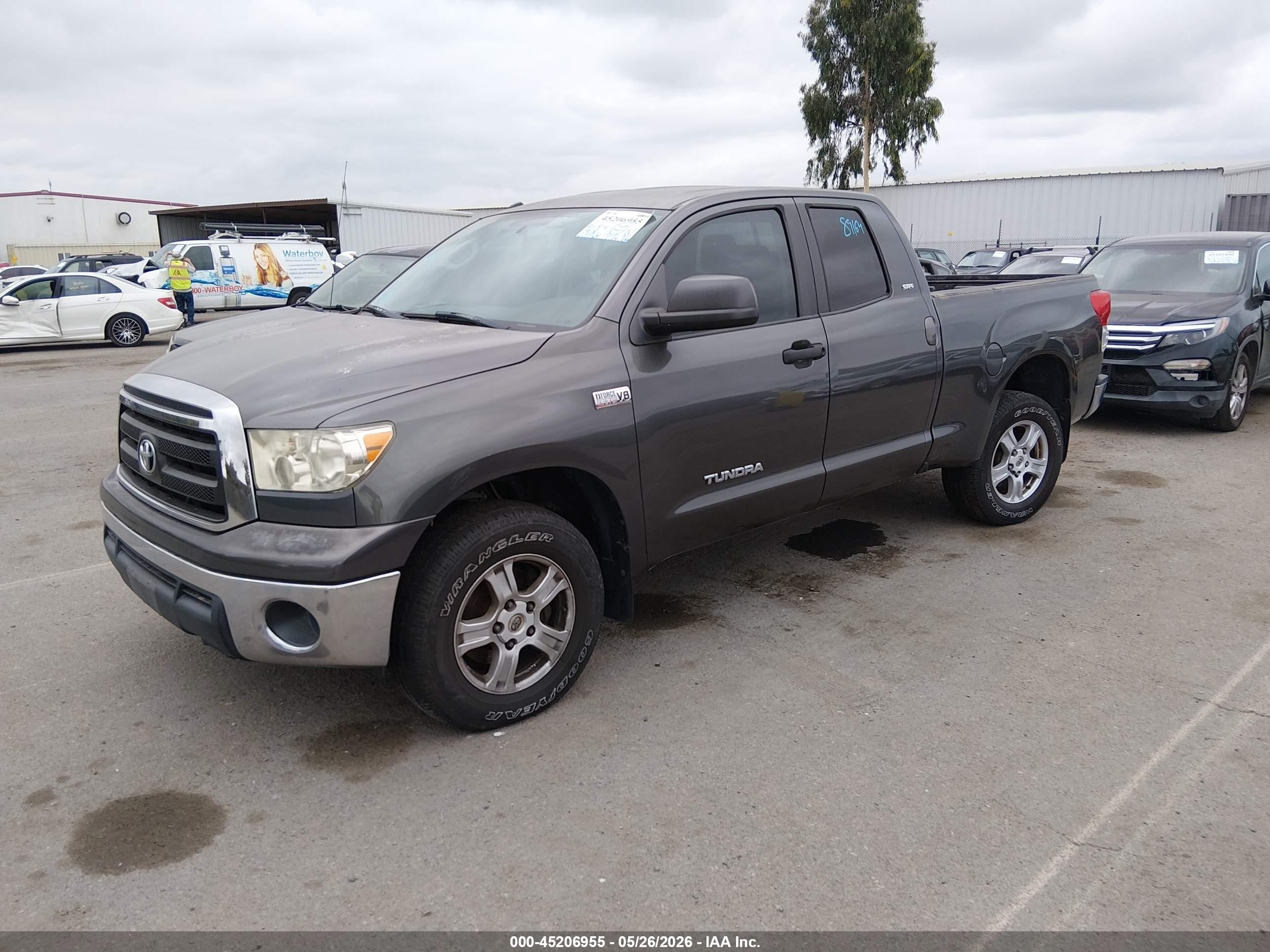 2011 Toyota Tundra Grade 5.7l V8 Gray vin: 5TFRY5F14BX104725