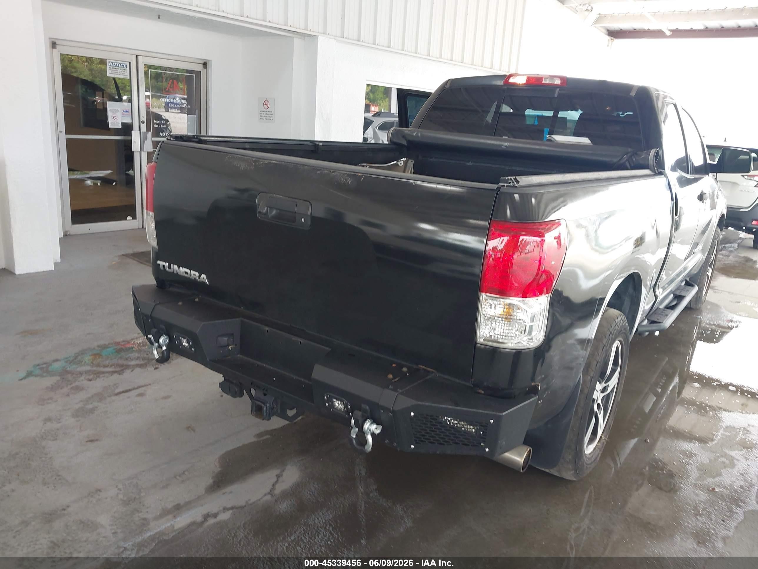 2012 Toyota Tundra Grade 5.7l V8 Black vin: 5TFRY5F14CX129206