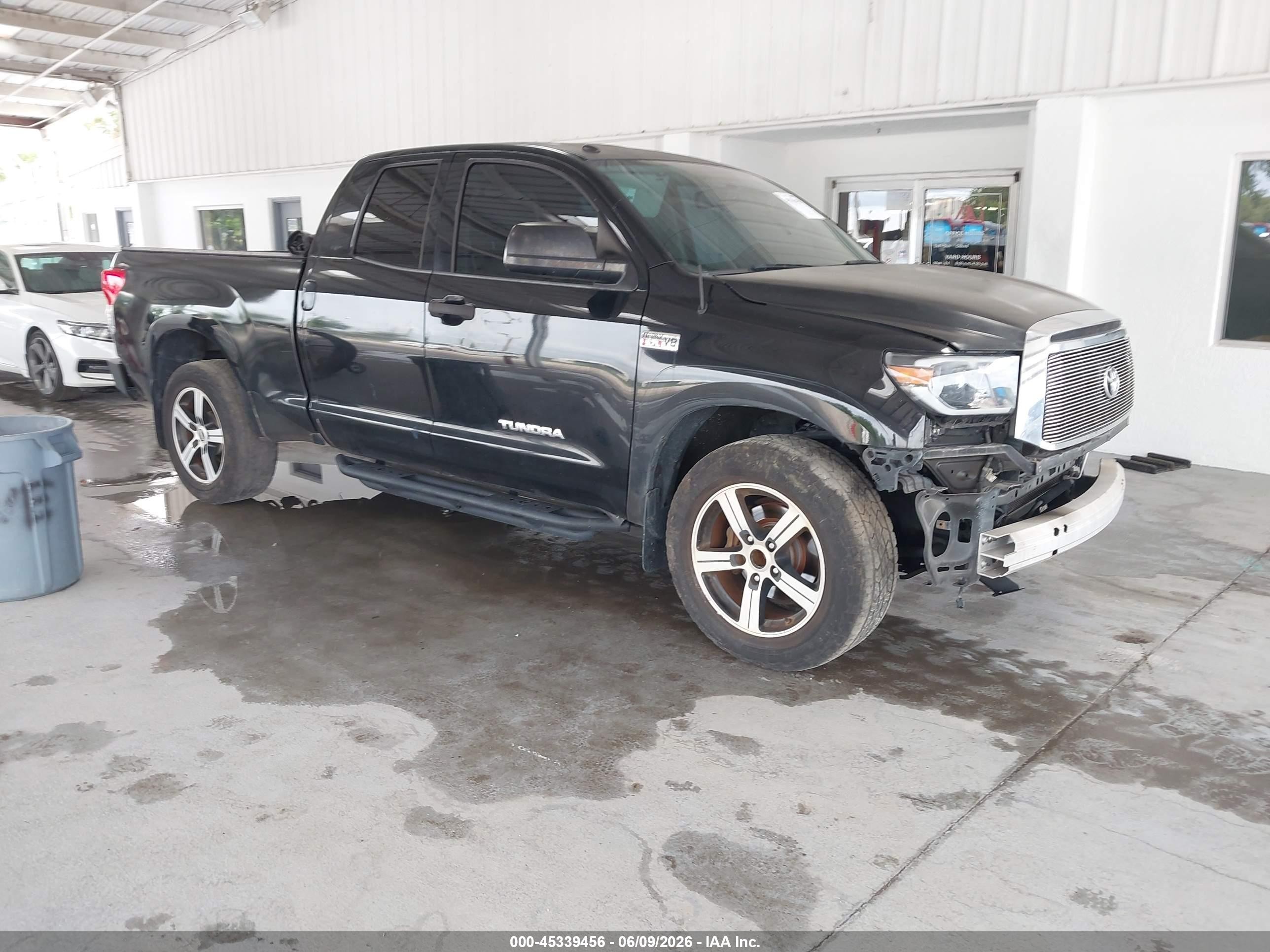 2012 Toyota Tundra Grade 5.7l V8 Black vin: 5TFRY5F14CX129206