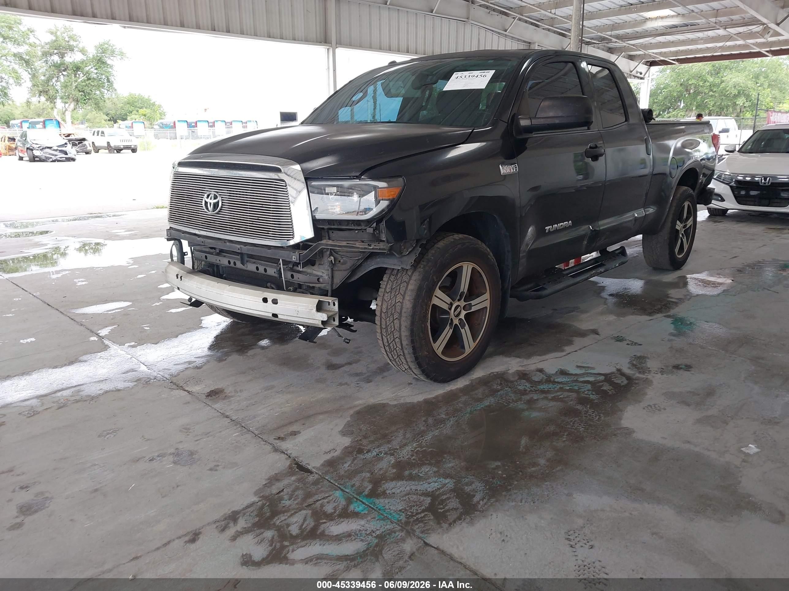 2012 Toyota Tundra Grade 5.7l V8 Black vin: 5TFRY5F14CX129206