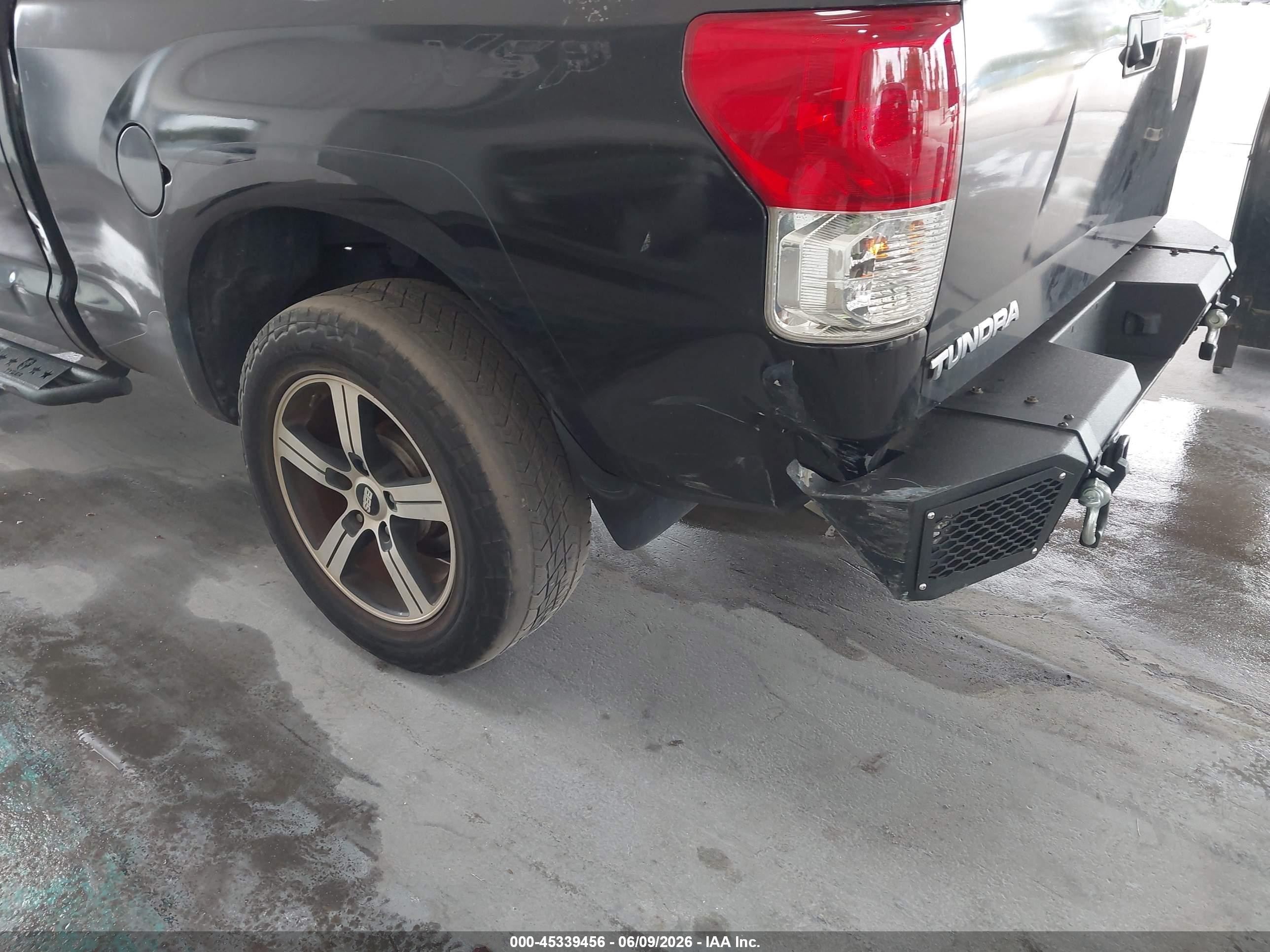 2012 Toyota Tundra Grade 5.7l V8 Black vin: 5TFRY5F14CX129206