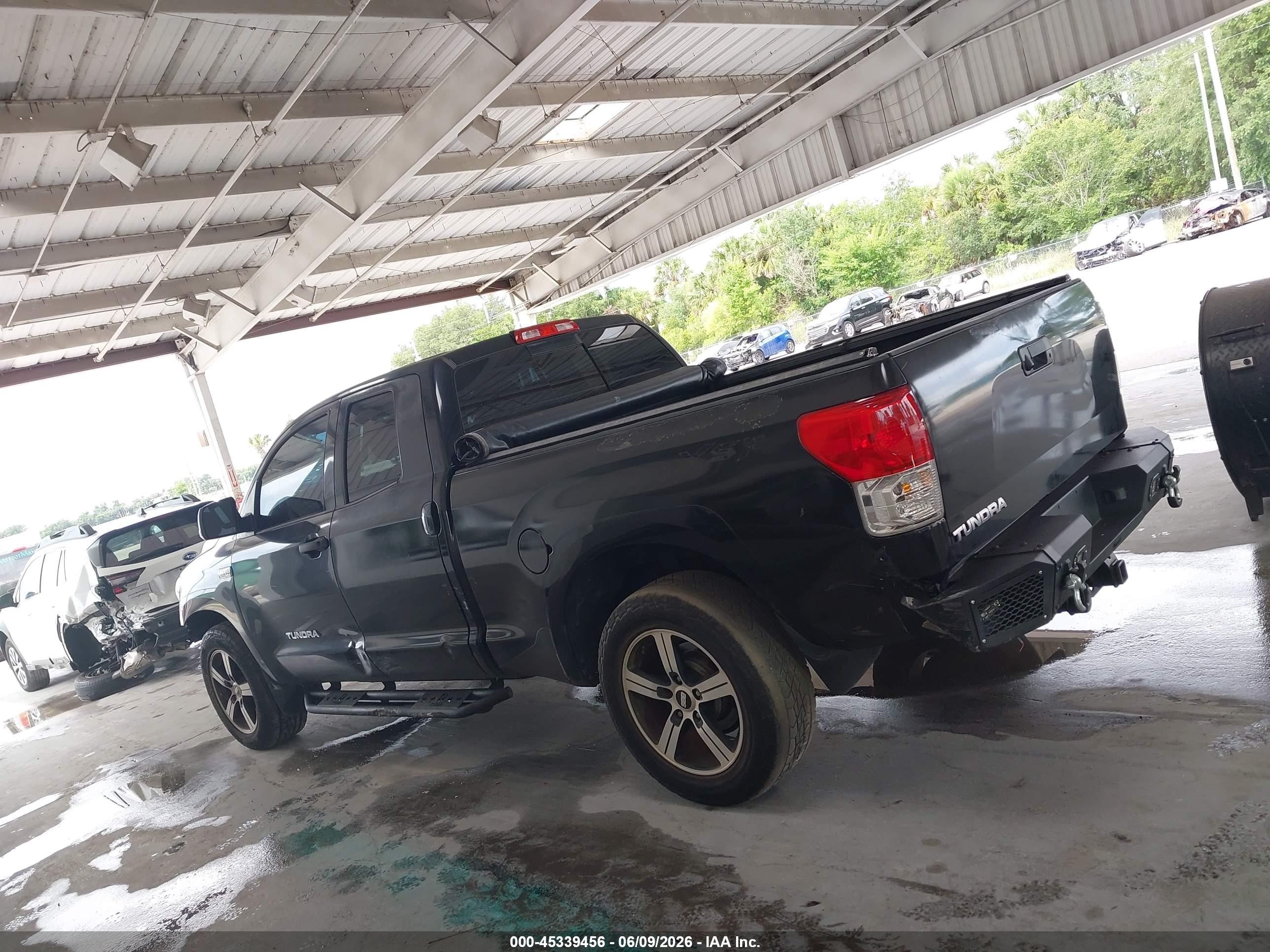 2012 Toyota Tundra Grade 5.7l V8 Black vin: 5TFRY5F14CX129206