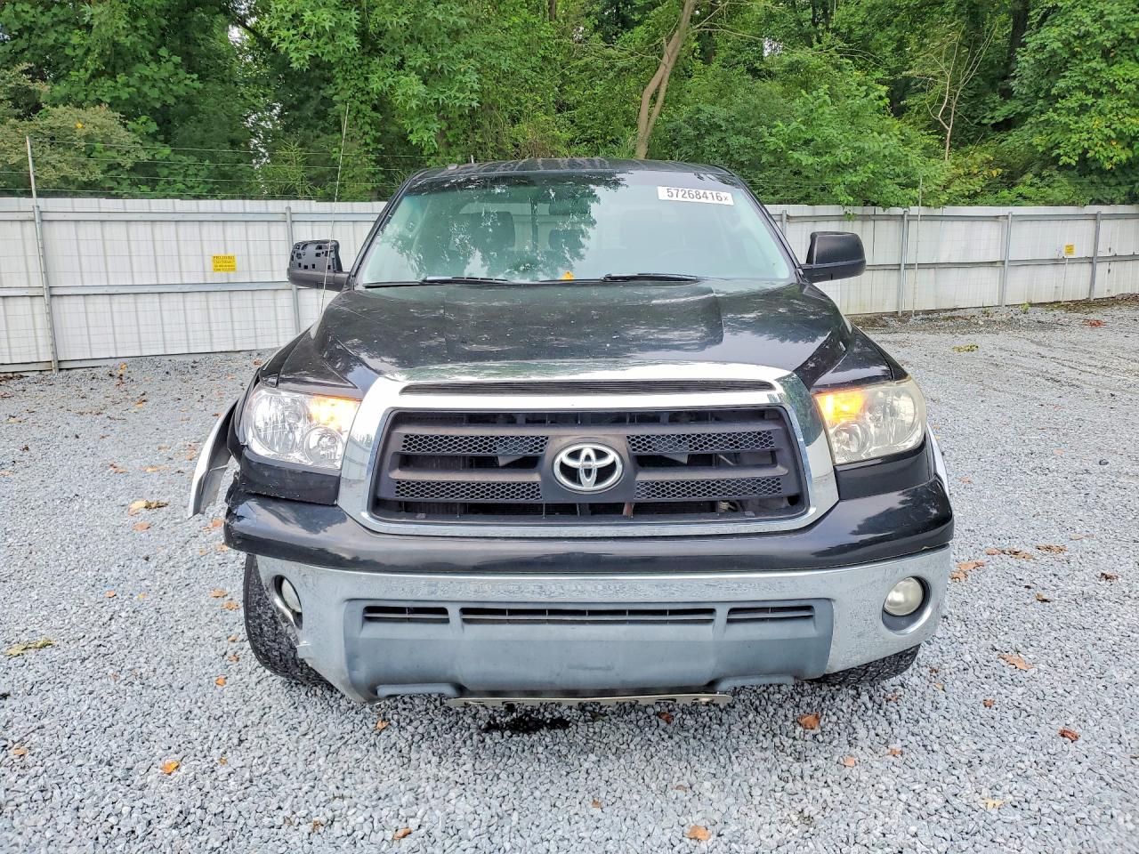2010 Toyota Tundra Double Cab Sr5 Black vin: 5TFRY5F15AX080840