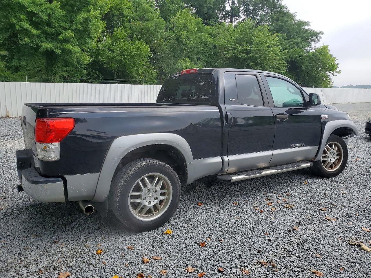 2010 Toyota Tundra Double Cab Sr5 Black vin: 5TFRY5F15AX080840