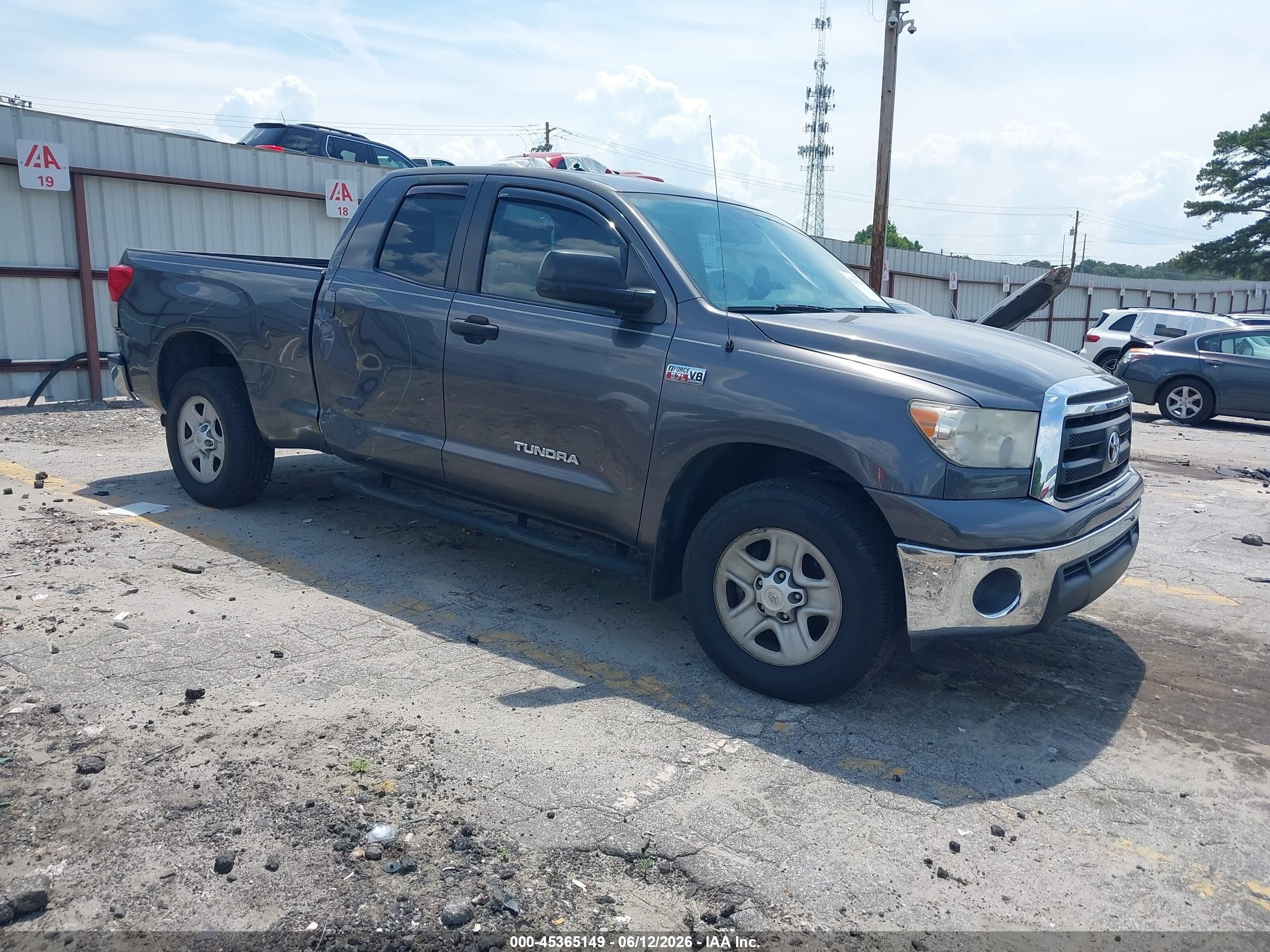2011 Toyota Tundra Grade 5.7l V8 Gray vin: 5TFRY5F15BX115443
