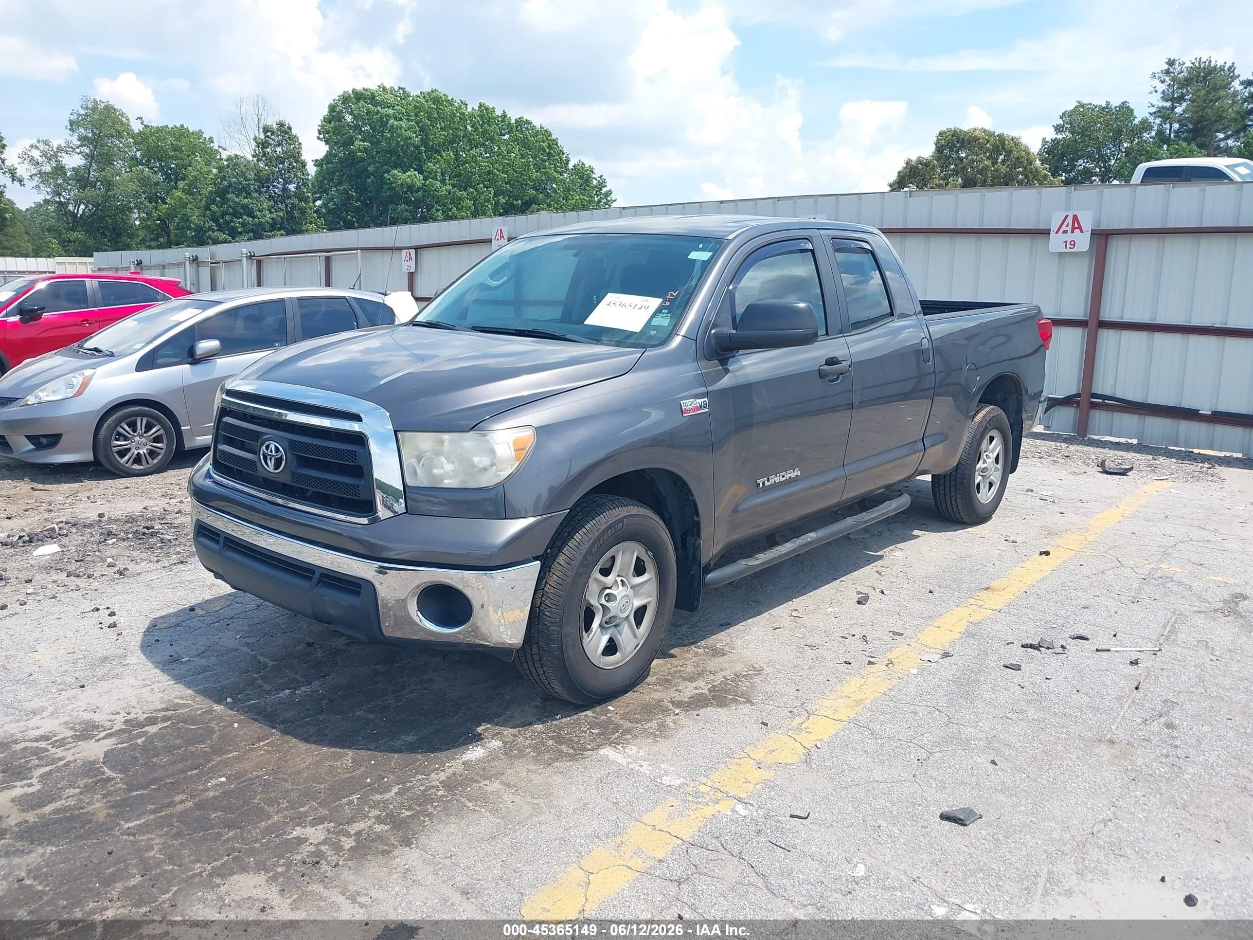 2011 Toyota Tundra Grade 5.7l V8 Gray vin: 5TFRY5F15BX115443