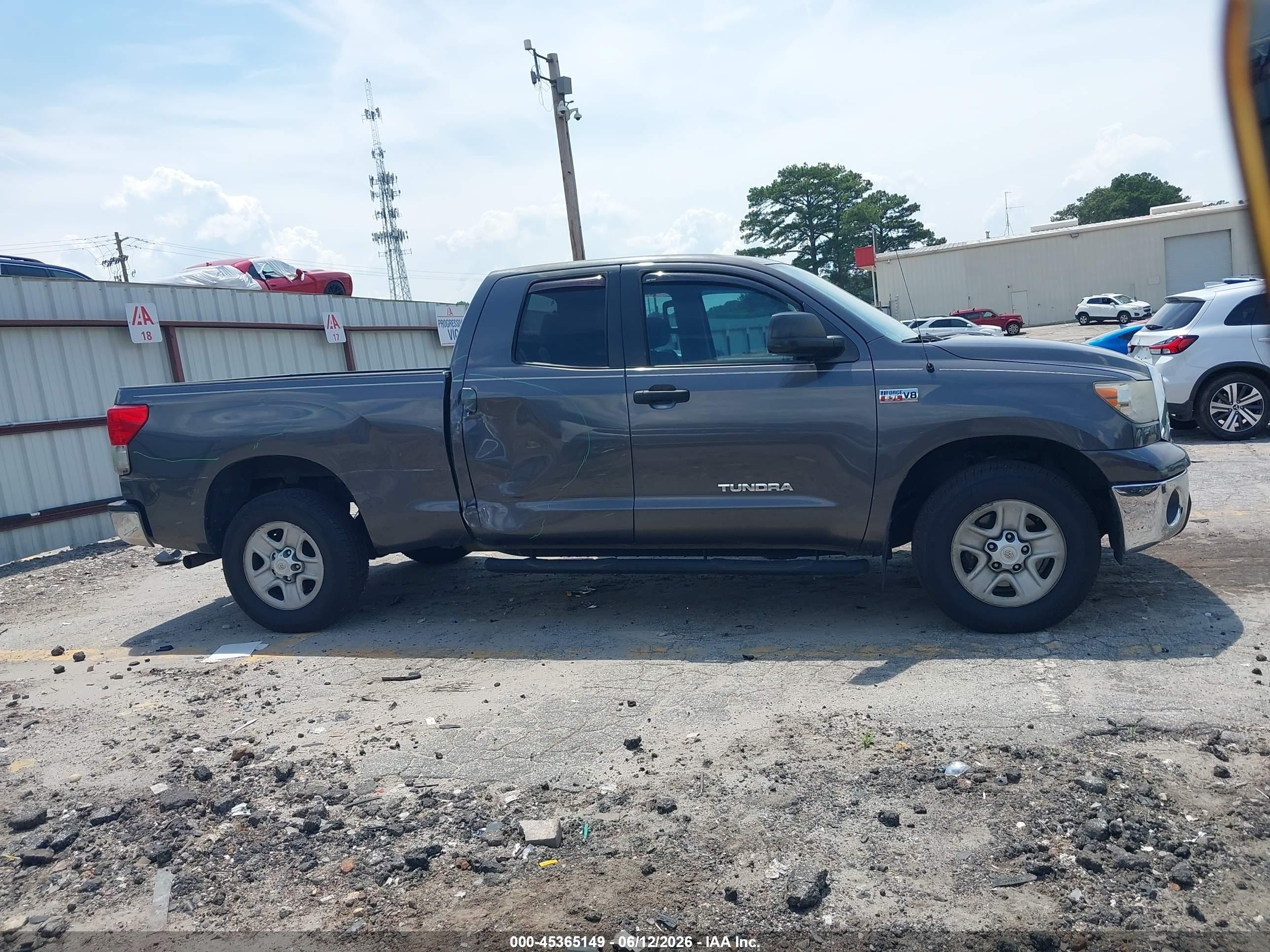 2011 Toyota Tundra Grade 5.7l V8 Gray vin: 5TFRY5F15BX115443