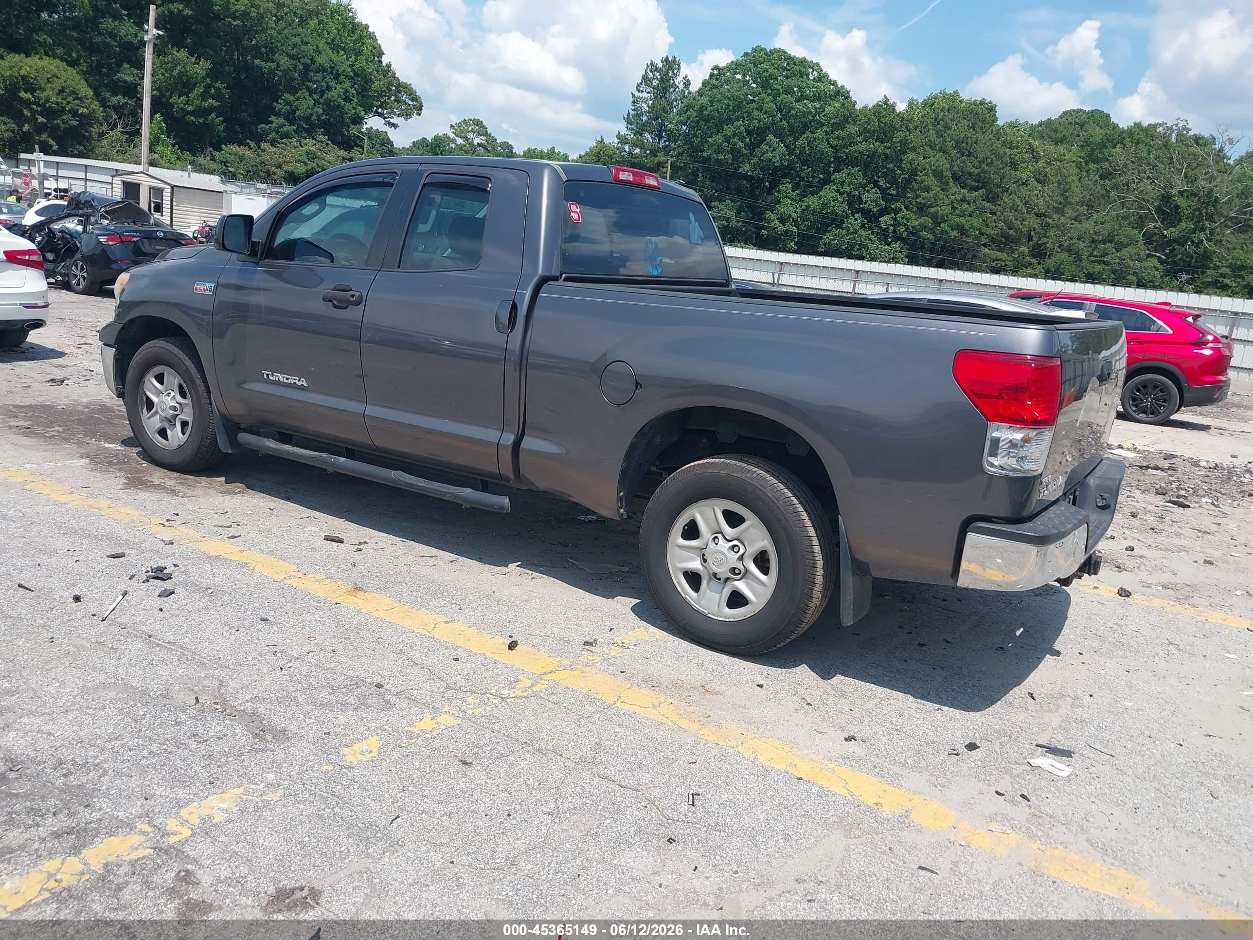 2011 Toyota Tundra Grade 5.7l V8 Gray vin: 5TFRY5F15BX115443