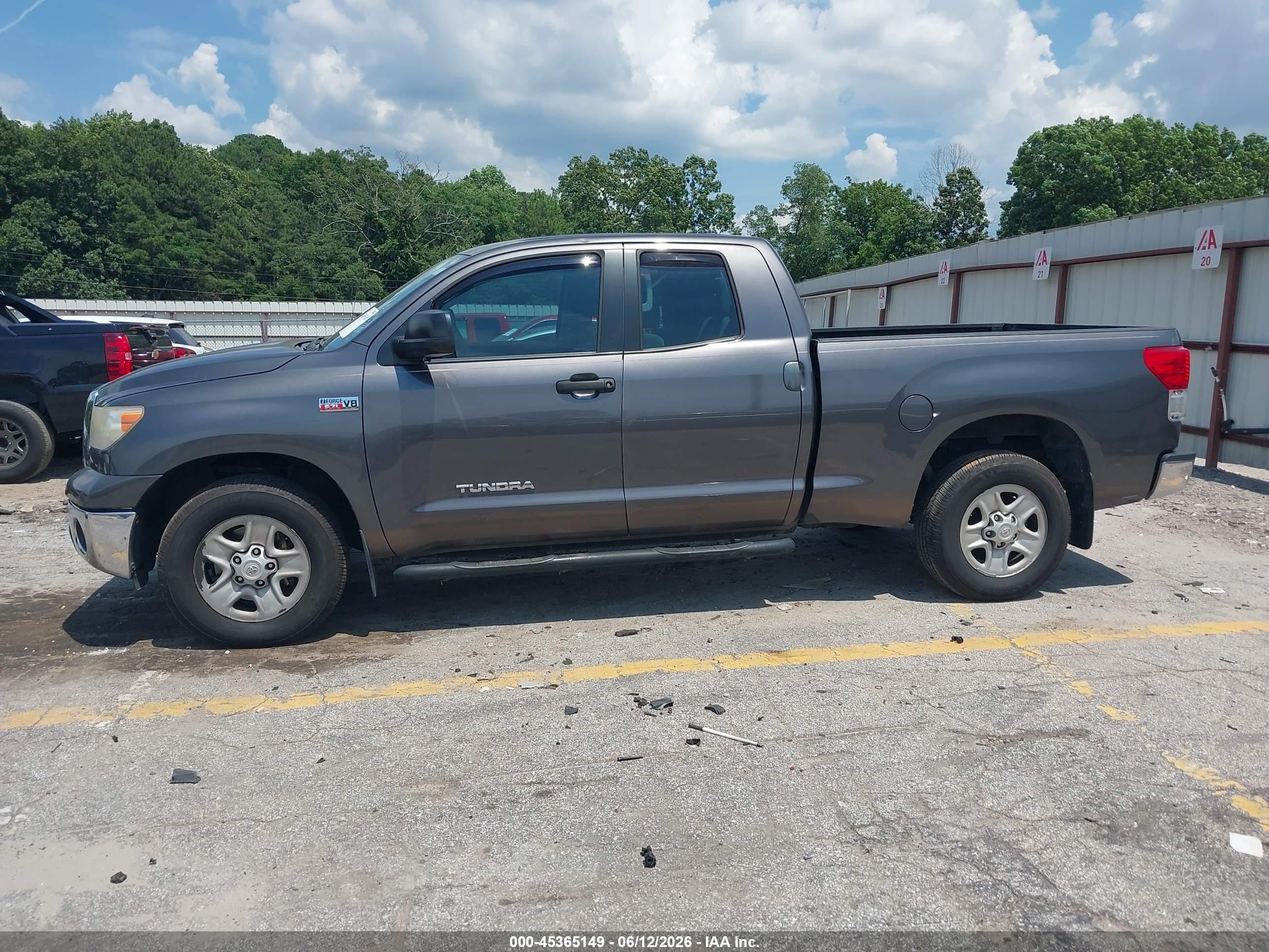 2011 Toyota Tundra Grade 5.7l V8 Gray vin: 5TFRY5F15BX115443