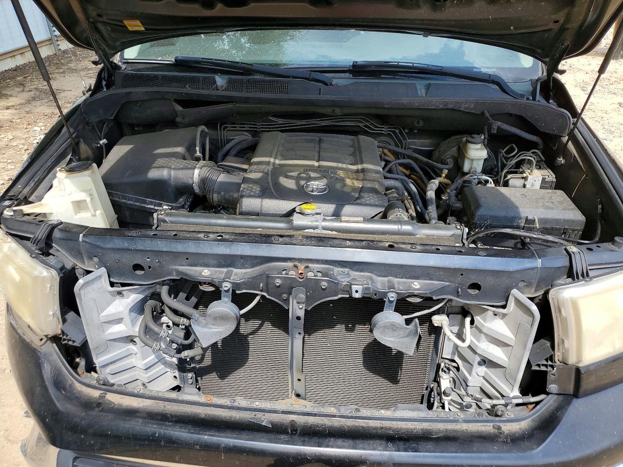 2012 Toyota Tundra Double Cab Sr5 Black vin: 5TFRY5F15CX124225