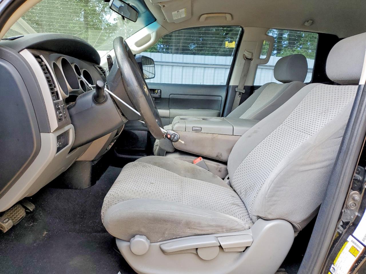 2012 Toyota Tundra Double Cab Sr5 Black vin: 5TFRY5F15CX124225