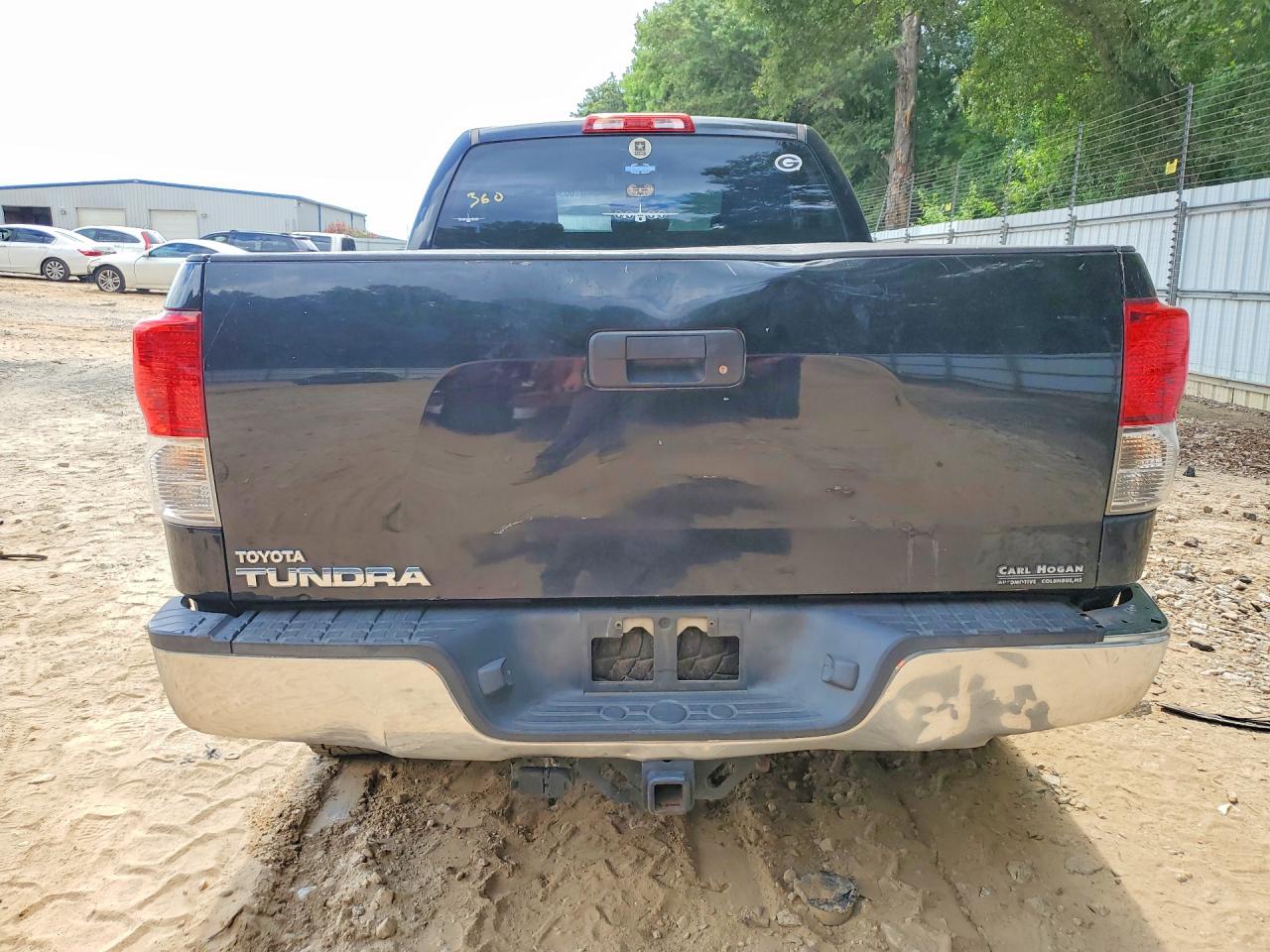 2012 Toyota Tundra Double Cab Sr5 Black vin: 5TFRY5F15CX124225