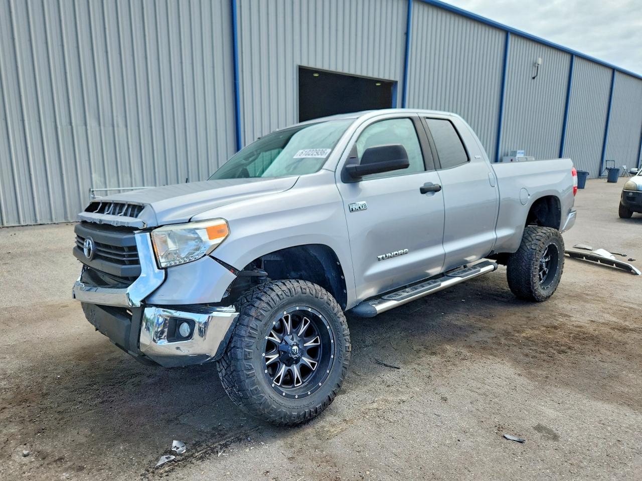 2015 Toyota Tundra Sr5 Silver vin: 5TFRY5F15FX179486