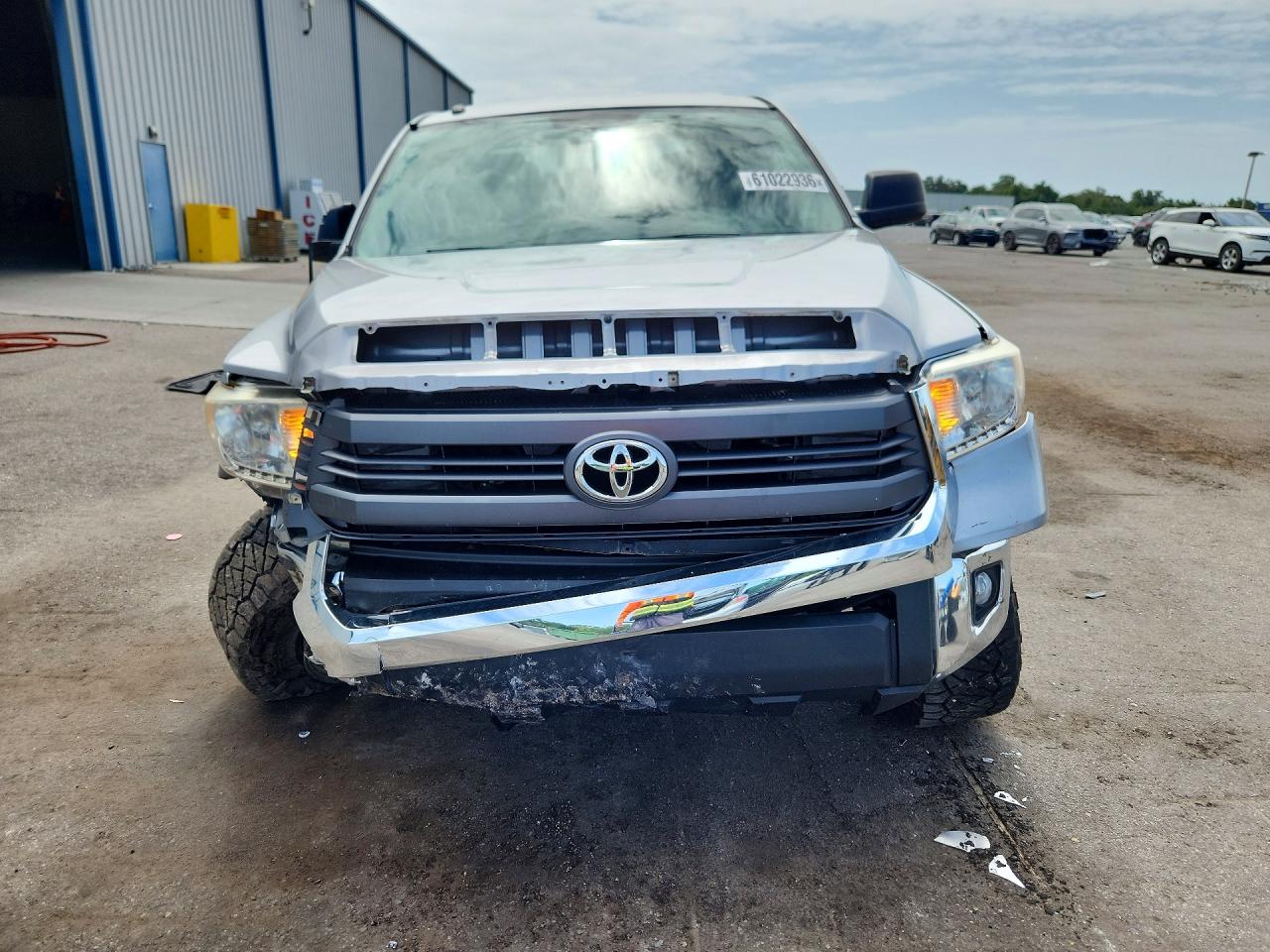2015 Toyota Tundra Sr5 Silver vin: 5TFRY5F15FX179486
