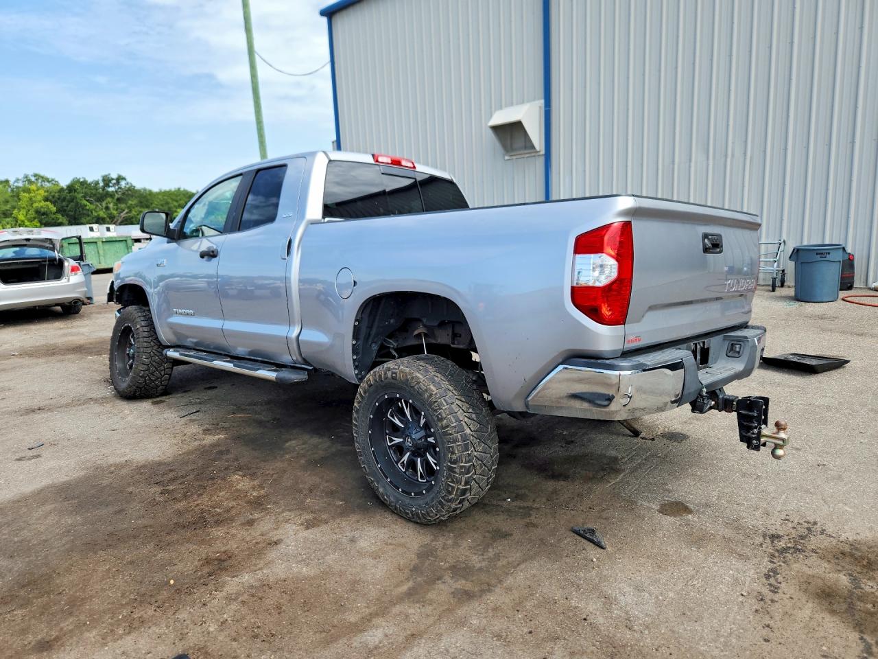2015 Toyota Tundra Sr5 Silver vin: 5TFRY5F15FX179486