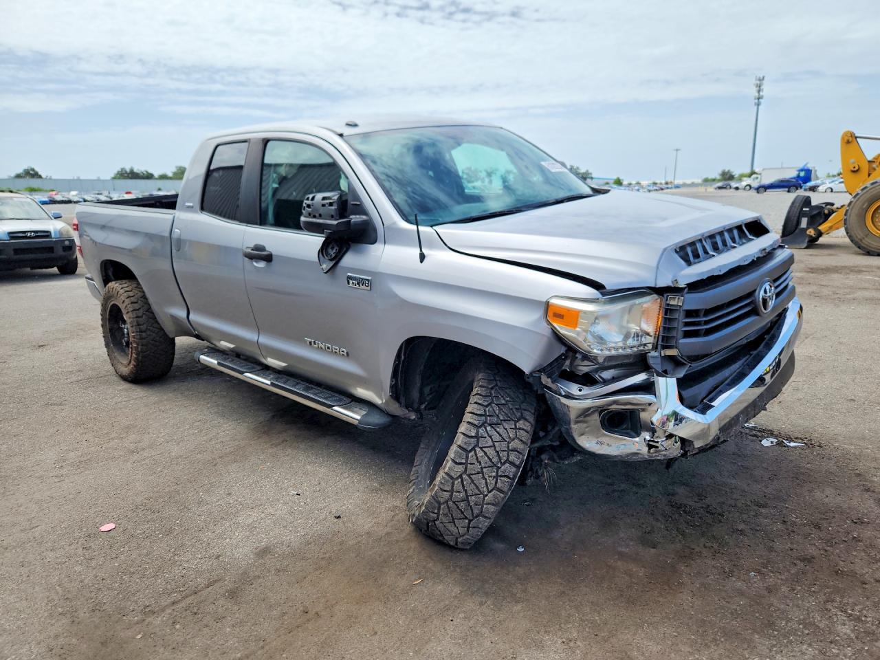2015 Toyota Tundra Sr5 Silver vin: 5TFRY5F15FX179486
