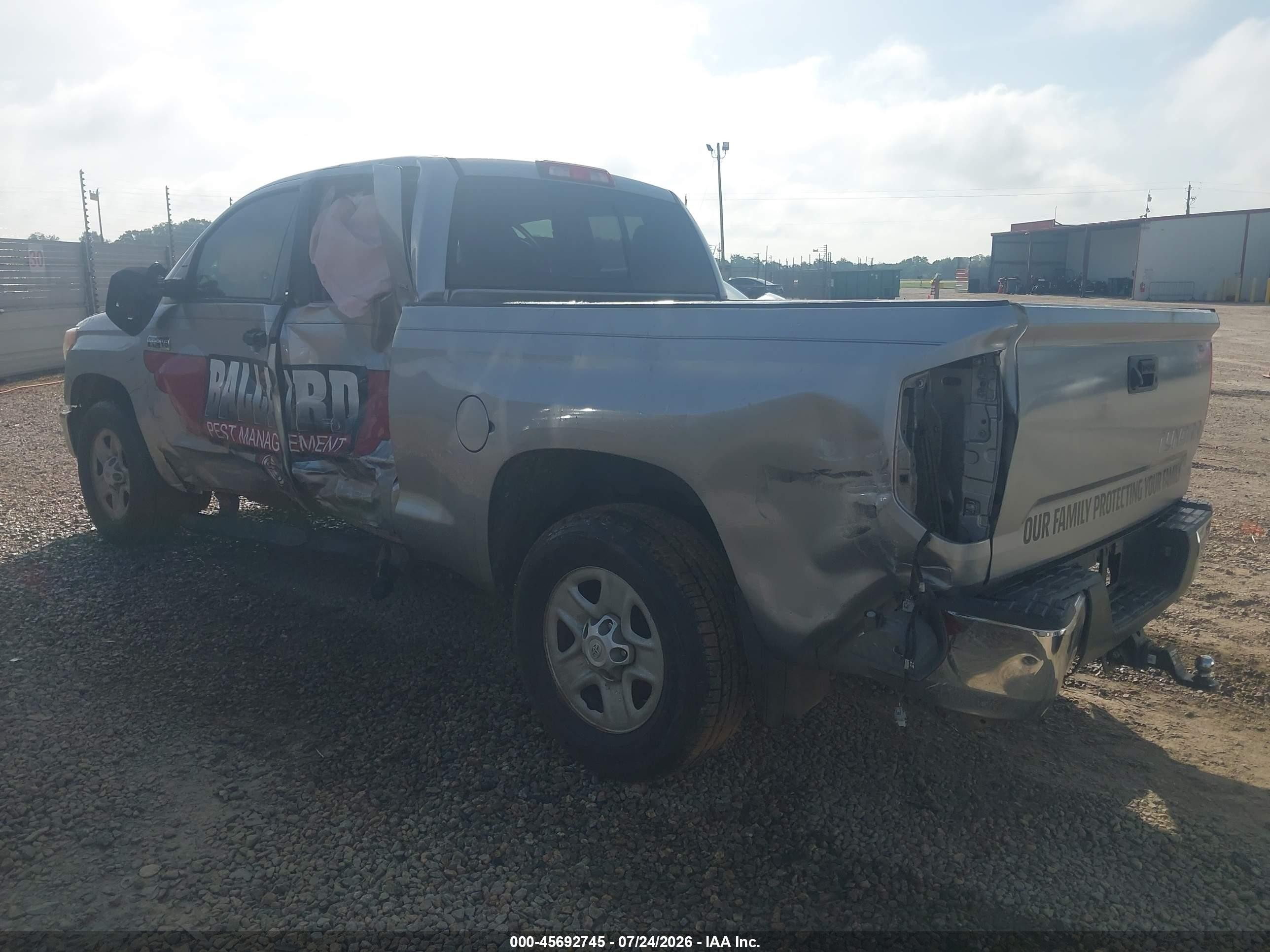 2015 Toyota Tundra Sr5 5.7l V8 Gray vin: 5TFRY5F15FX189421
