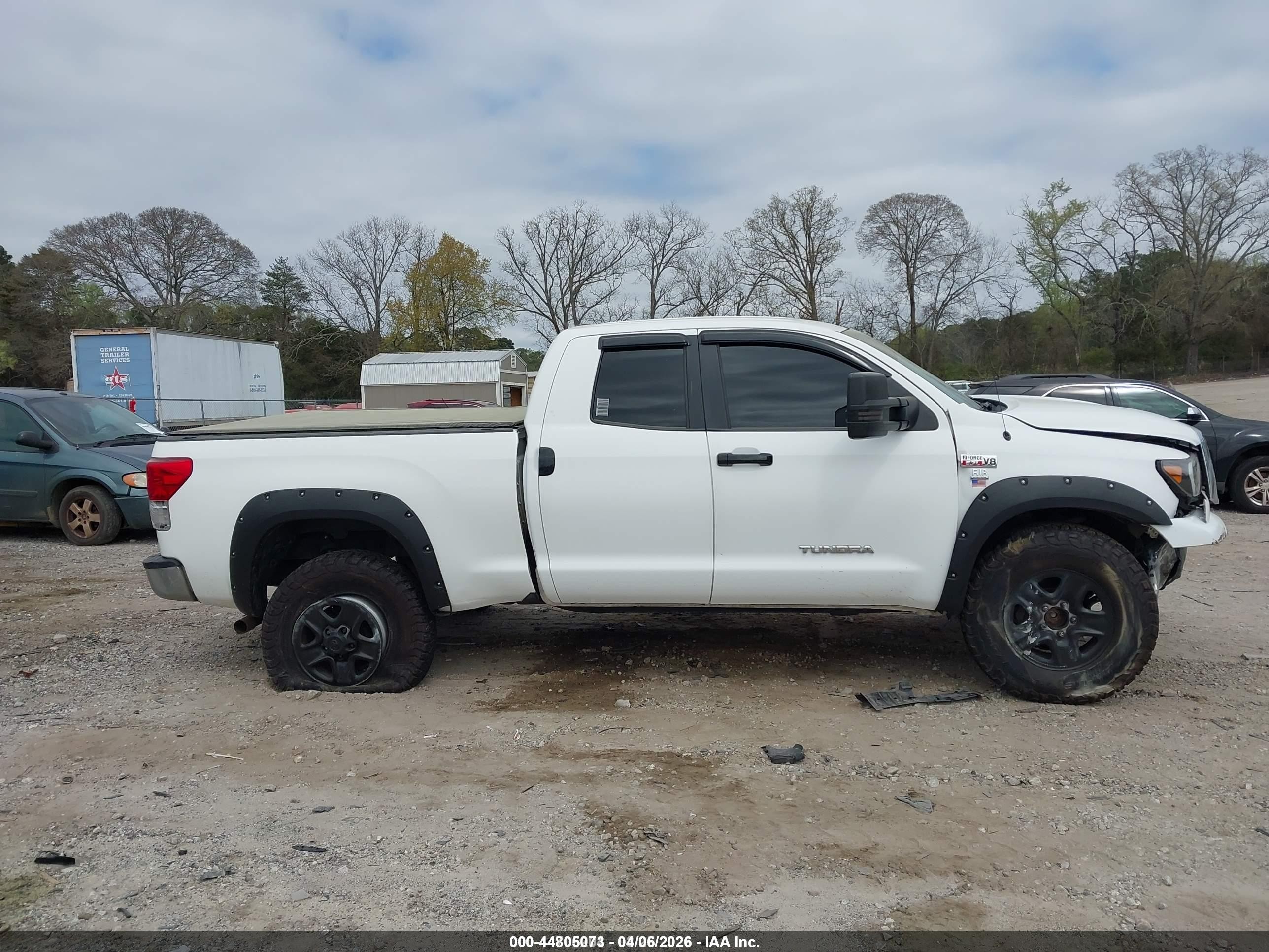2010 Toyota Tundra Grade 5.7l V8 Белый vin: 5TFRY5F16AX083083