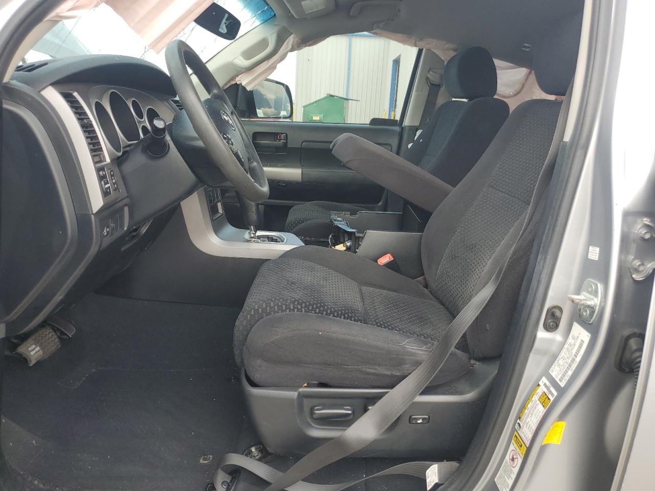 2012 Toyota Tundra Double Cab Sr5 Серебряный vin: 5TFRY5F16CX119065