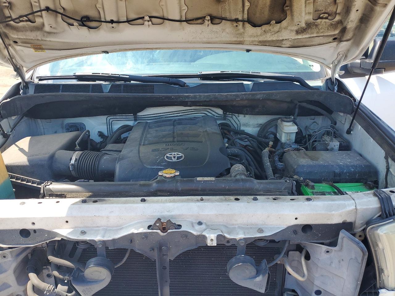 2012 Toyota Tundra Double Cab Sr5 Белый vin: 5TFRY5F16CX128218
